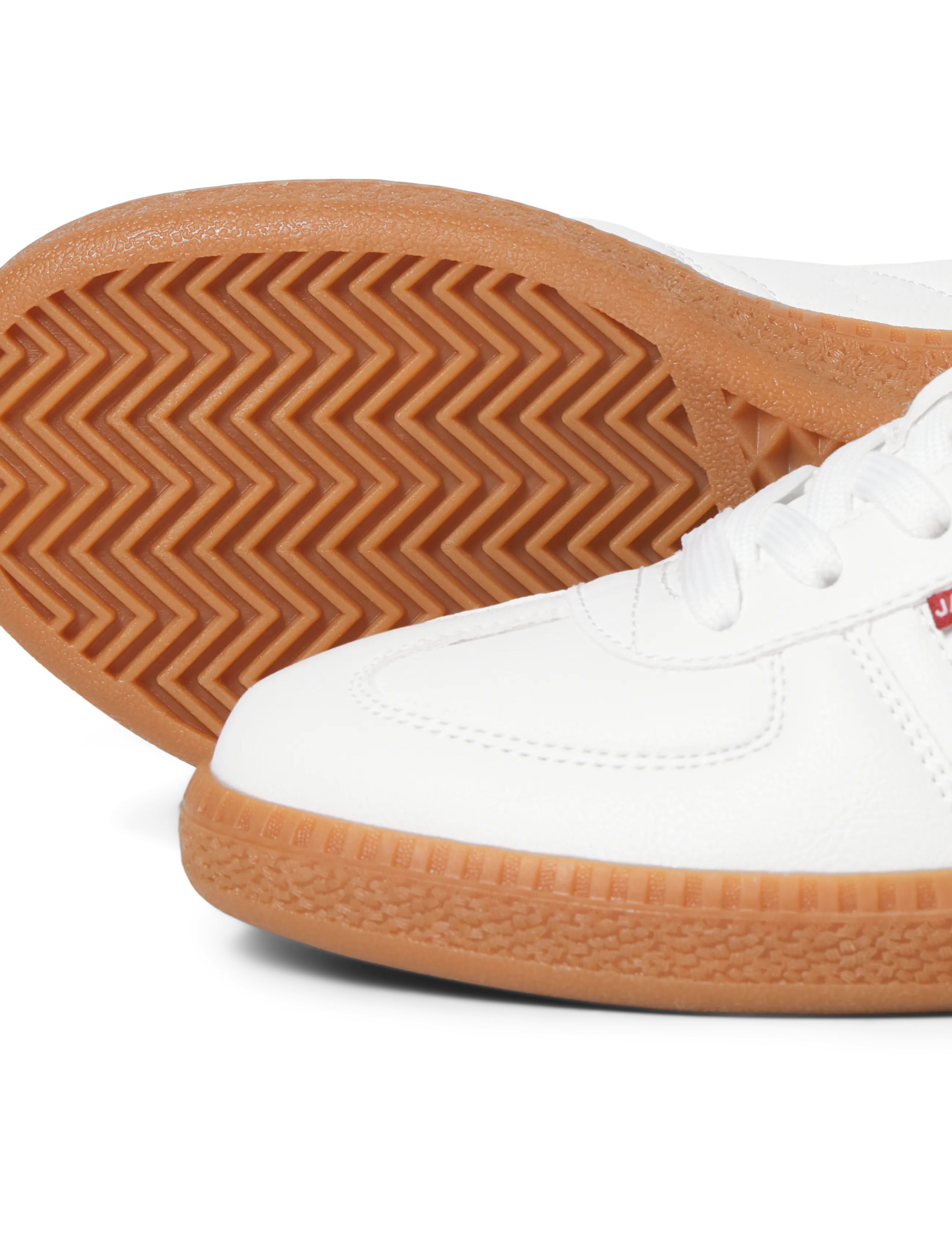 Jack & Jones - JFWHYPE PU SNEAKER JNR - low tops - bright white - 3