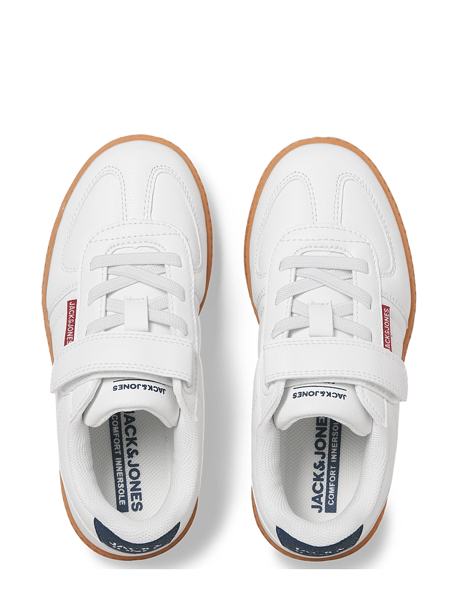 Jack & Jones - JFWHYPE PU SNEAKER MINI - low tops - bright white - 2