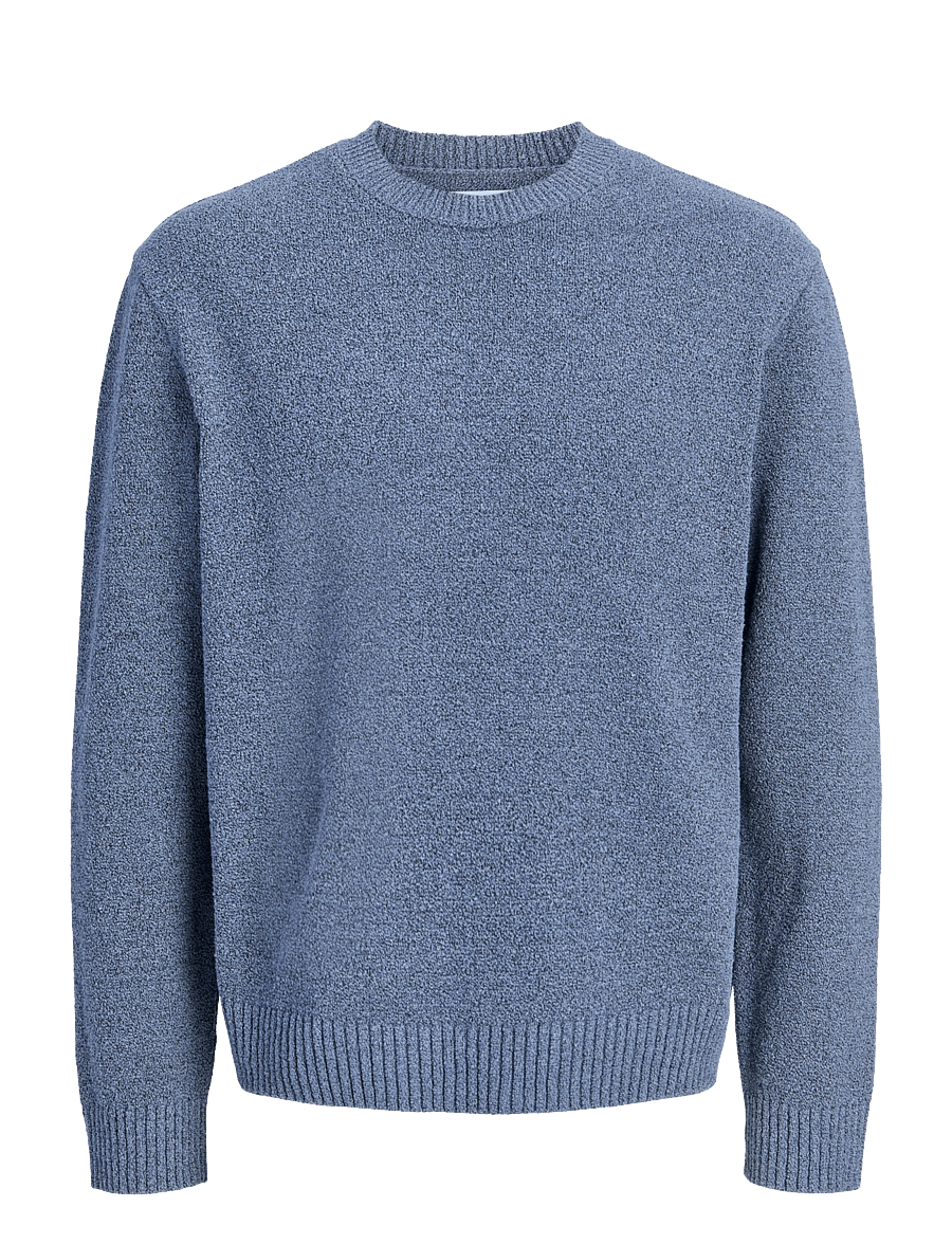 Jack & Jones - JORNORREBRO CATSKILLS KNIT CREW NECK JNR - džemprid - crown blue - 0