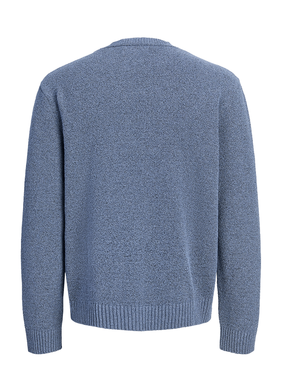 Jack & Jones - JORNORREBRO CATSKILLS KNIT CREW NECK JNR - džemprid - crown blue - 1