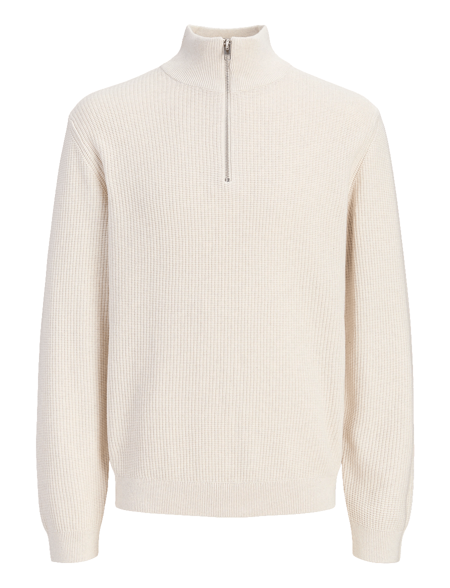 Jack & Jones - JPRBLACONNOR KNIT HALF ZIP JNR - ancient scroll - 0