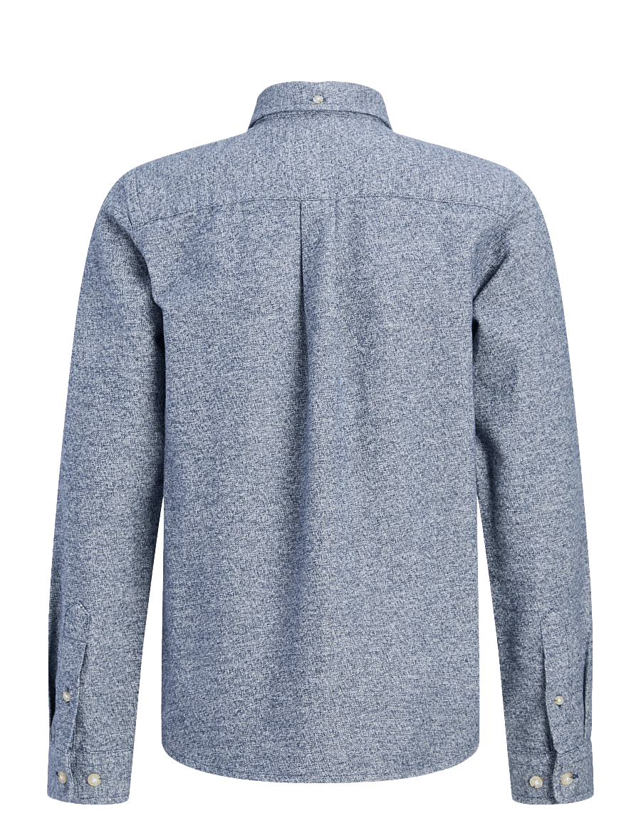Jack & Jones - JPRBLUHARVEY TWILL SOLID L/S SHIRT JNR - langärmlige hemden - dark navy - 1