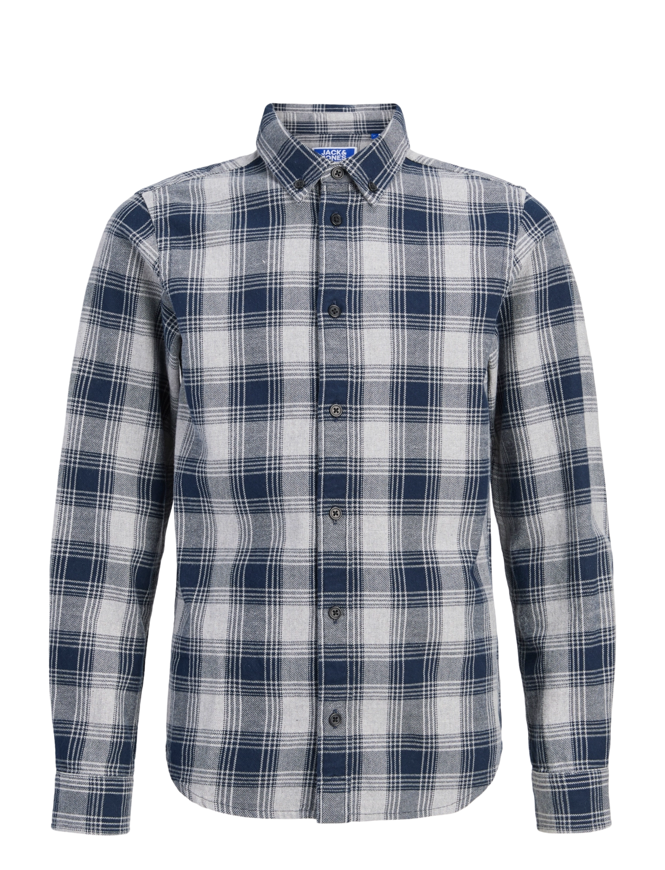 Jack & Jones JPRBLUHARVEY CHECK L/S SHIRT JNR - New Arrivals - DARK NAVY / navy