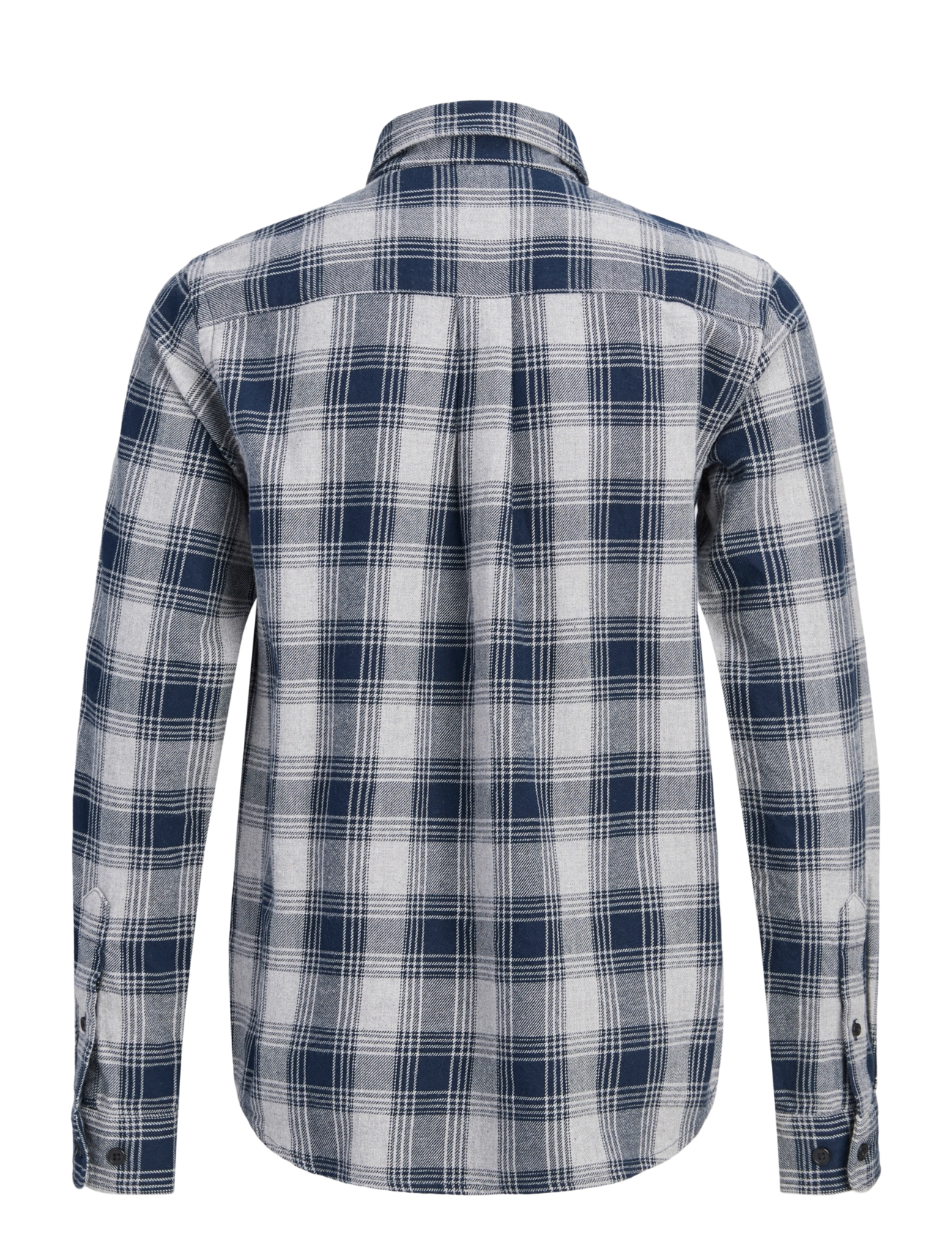 Jack & Jones - JPRBLUHARVEY CHECK L/S SHIRT JNR - long-sleeved shirts - dark navy - 1