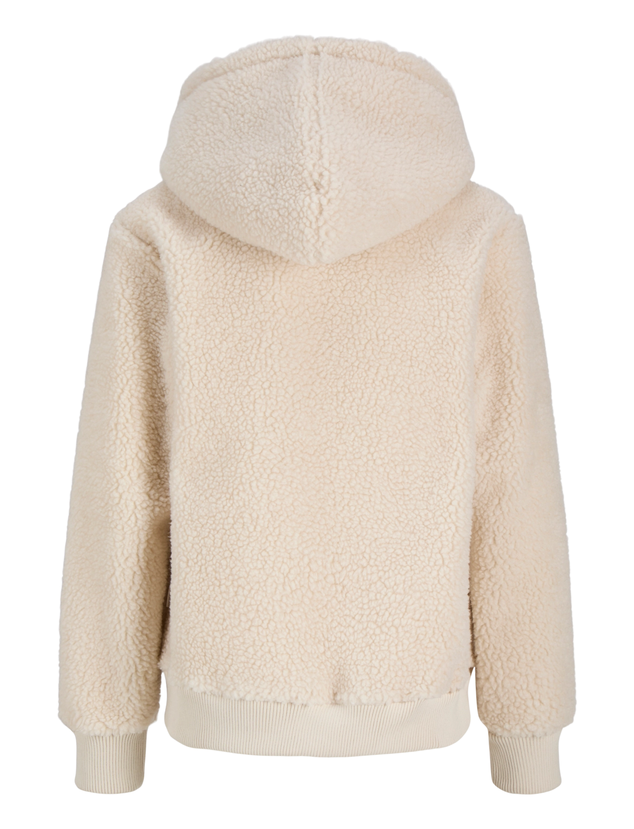 Jack & Jones - JORNORREBRO EMB TEDDY SWEAT HOOD JNR - oatmeal - 1