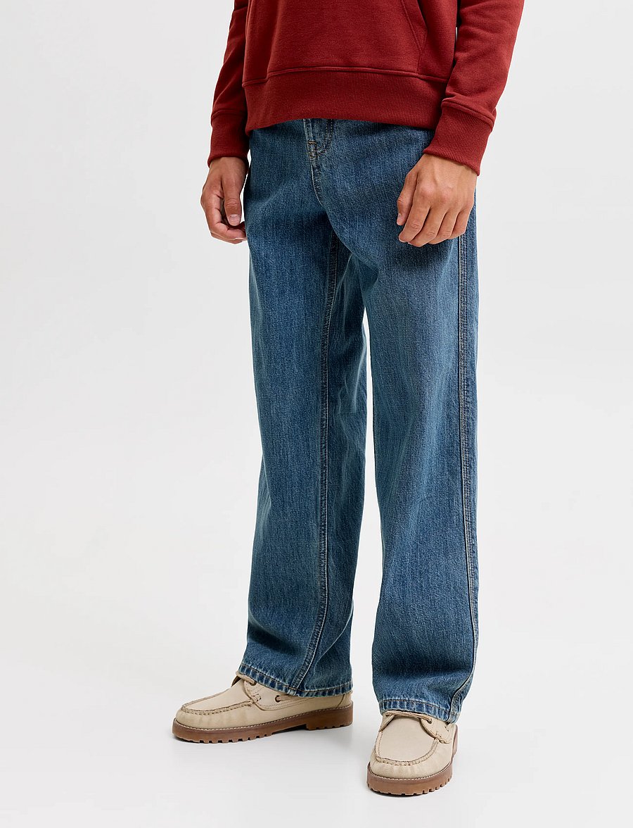 Jack & Jones - JJIALEX JJNORREBRO AKM 887 JNR - loose jeans - blue denim - 0