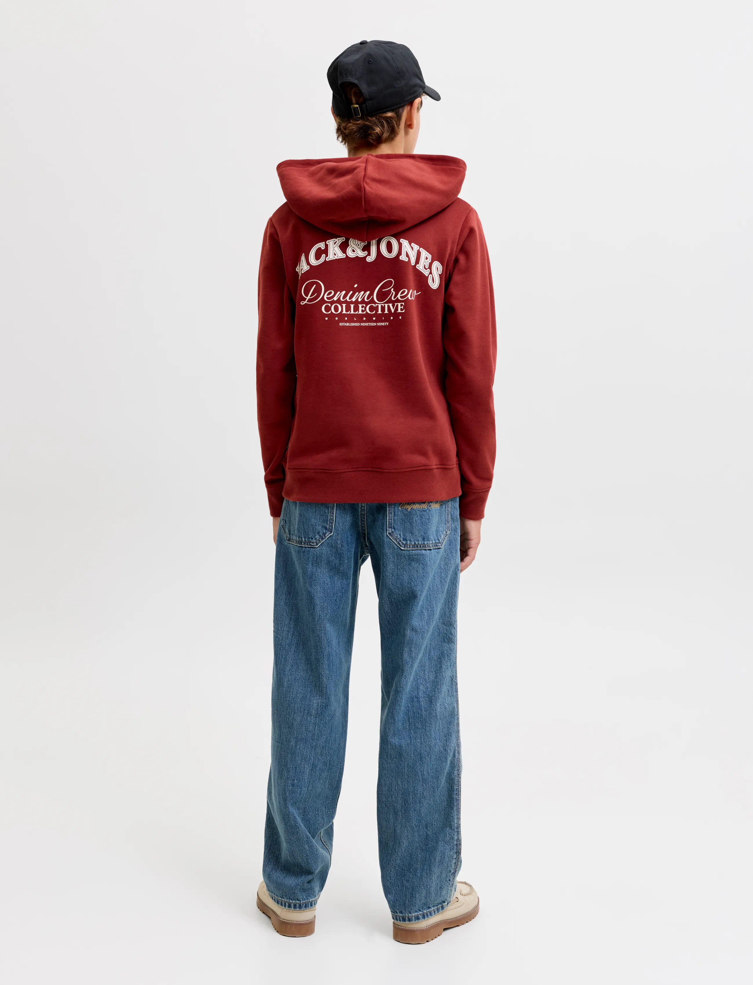 Jack & Jones - JJIALEX JJNORREBRO AKM 887 JNR - loose jeans - blue denim - 3