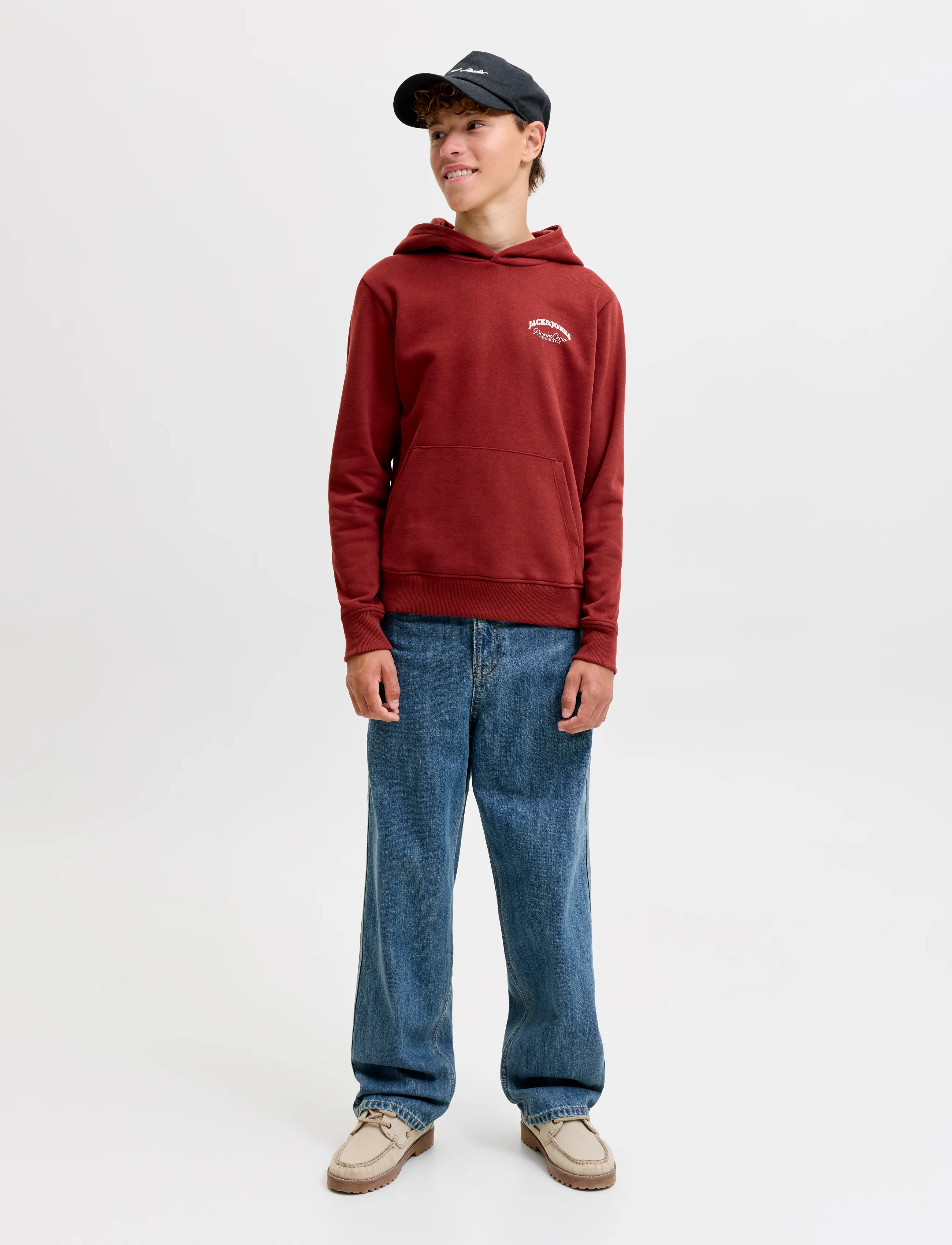 Jack & Jones - JJIALEX JJNORREBRO AKM 887 JNR - loose jeans - blue denim - 4