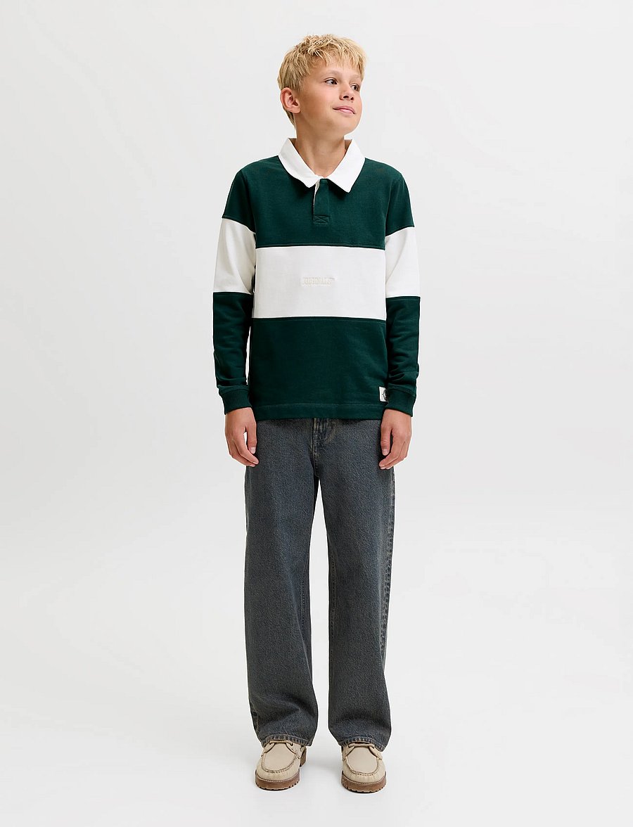 Jack & Jones - JJIALEX JJORIGINAL SQ 429 SN JNR - vaba lõikega teksad - blue denim - 4