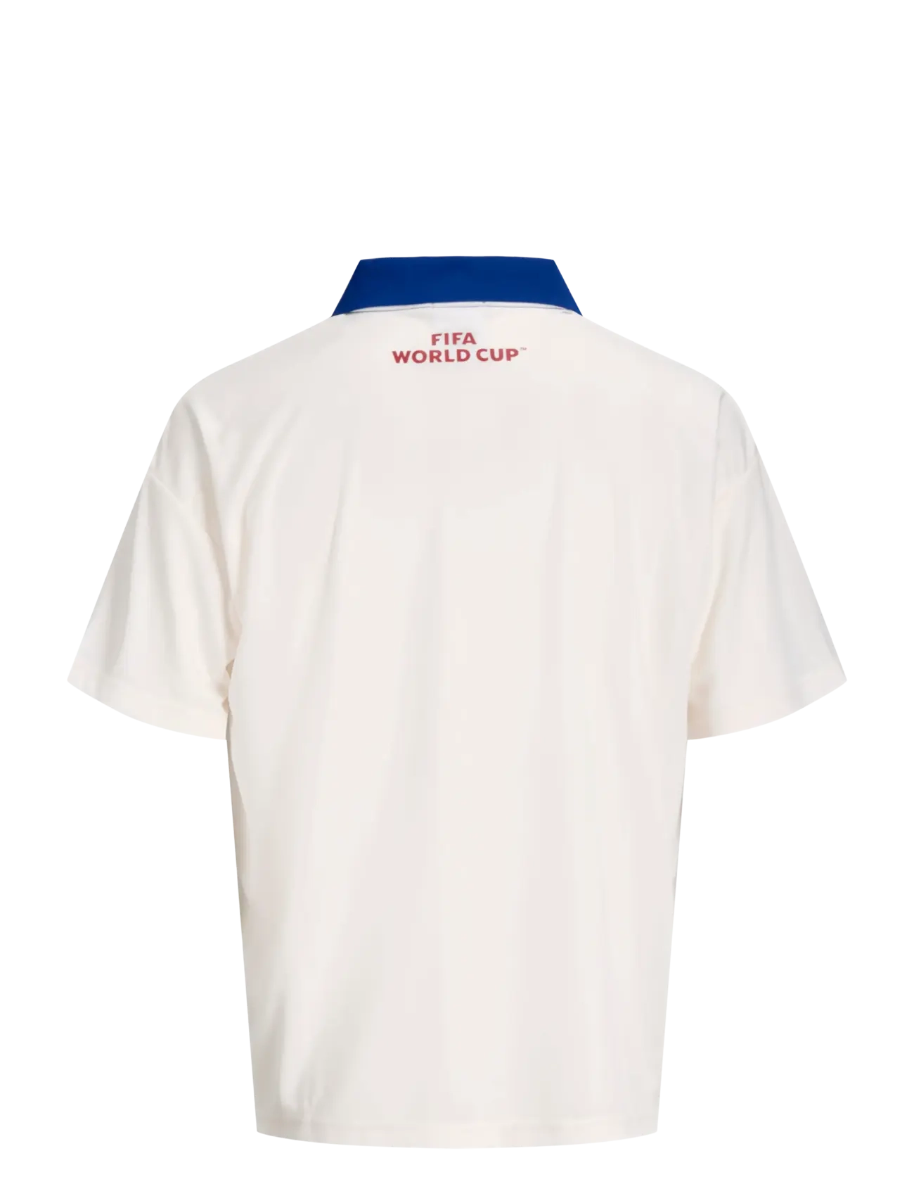 Jack & Jones - JORFIFA FOOTBALL JERSEY SS STYD AW JNR - Íþróttatoppar - snow white - 1