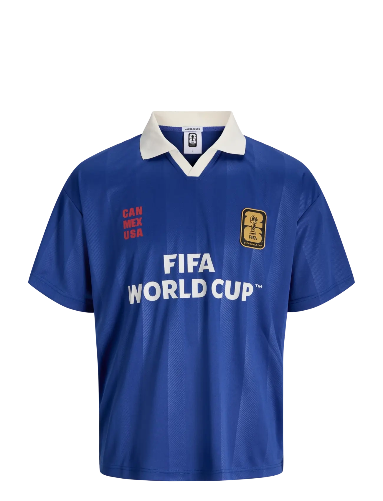 Jack & Jones JORFIFA FOOTBALL JERSEY SS STYD AW JNR - Versla eftir stærð - TRUE BLUE / blue