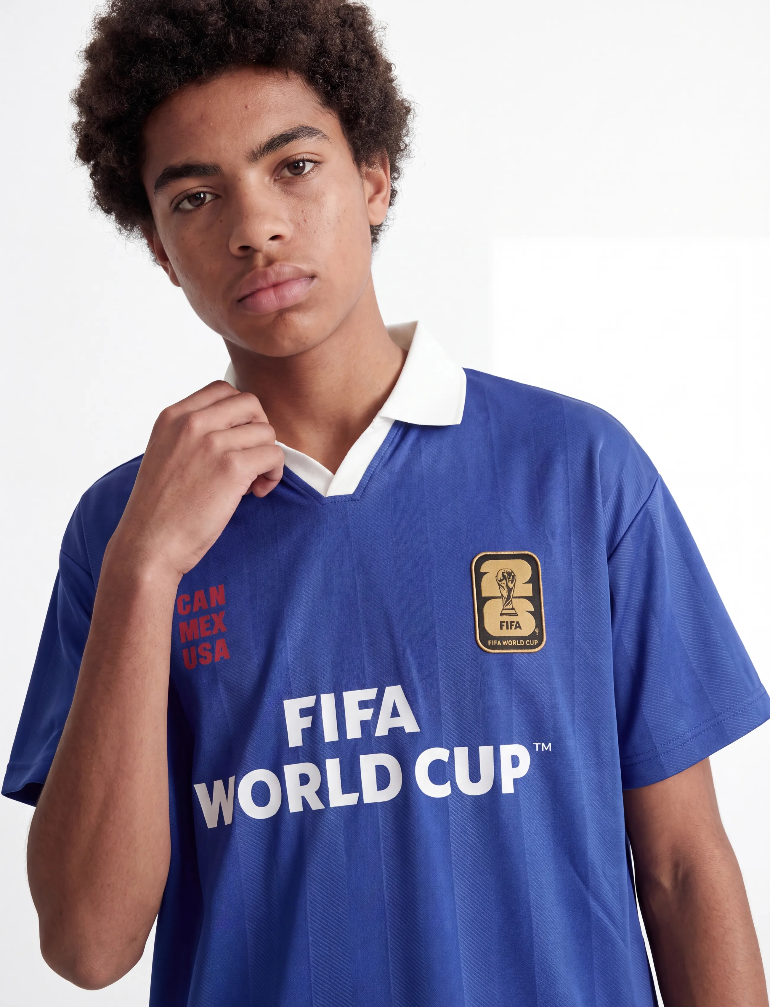 Jack & Jones - JORFIFA FOOTBALL JERSEY SS STYD AW JNR - sportoberteile - true blue - 2