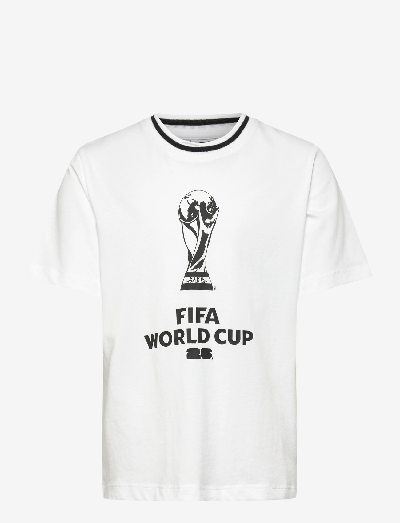 Jack & Jones - JORFIFA TEE SS CREW NECK STYD AW25 JNR - sports tops - bright white - 0