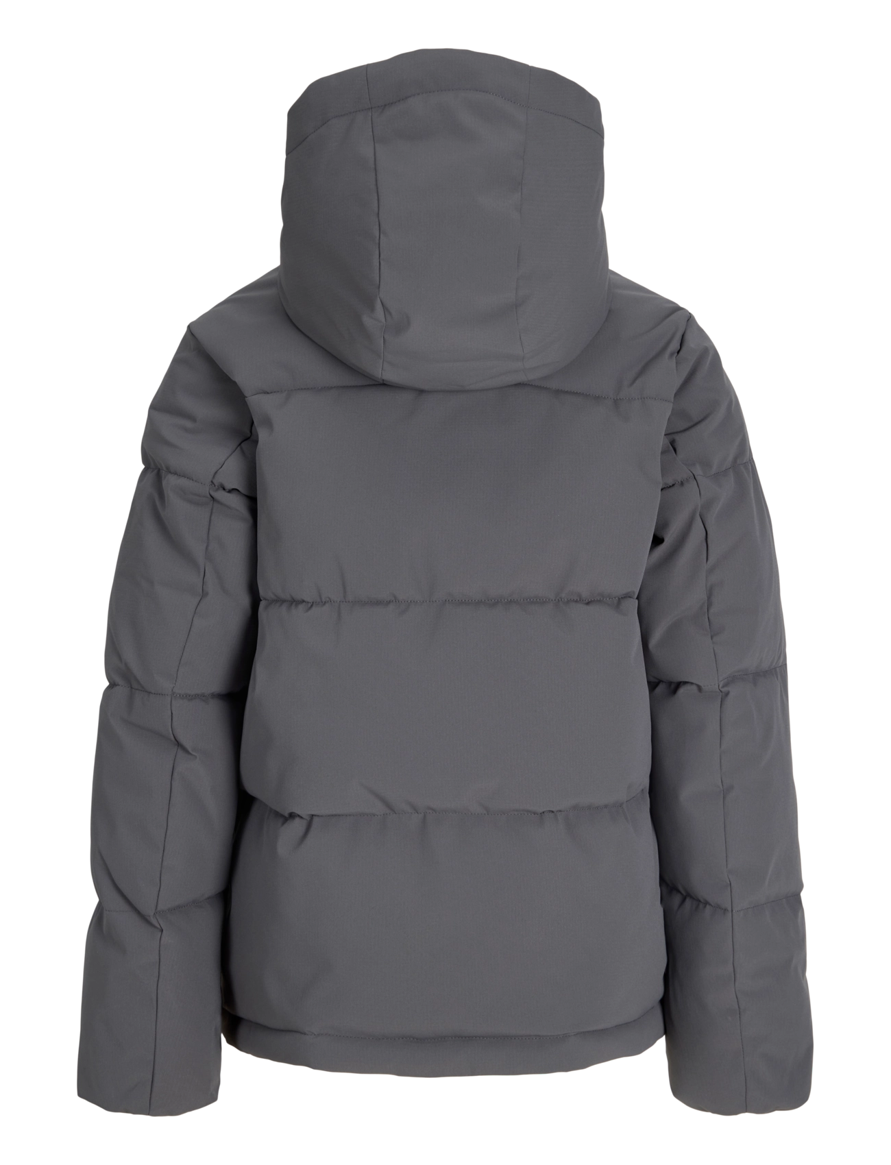 Jack & Jones - JJGALAXY PUFFER JACKET JNR - daunen- und steppjacken - asphalt - 1