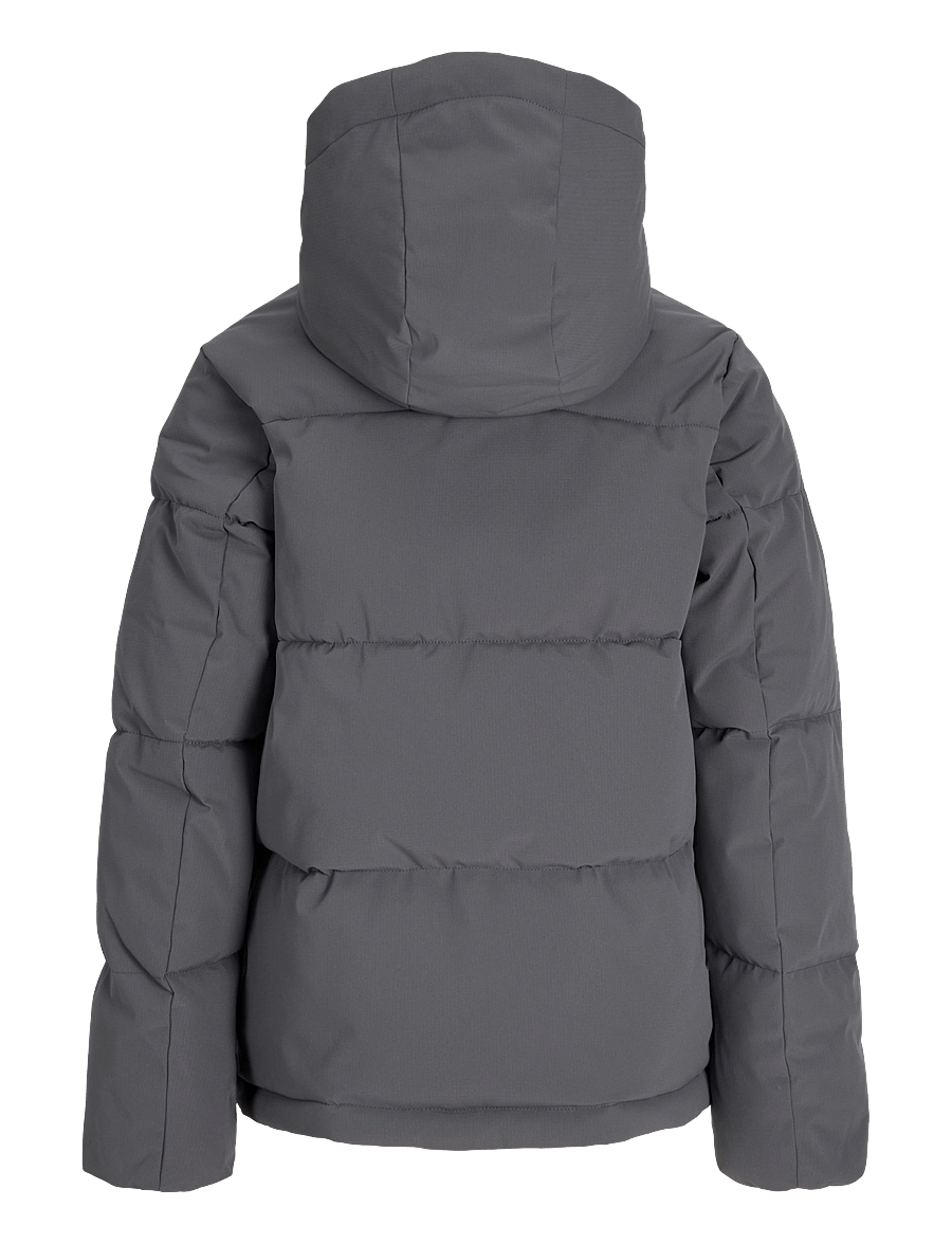Jack & Jones - JJGALAXY PUFFER JACKET JNR - daunen- und steppjacken - asphalt - 1