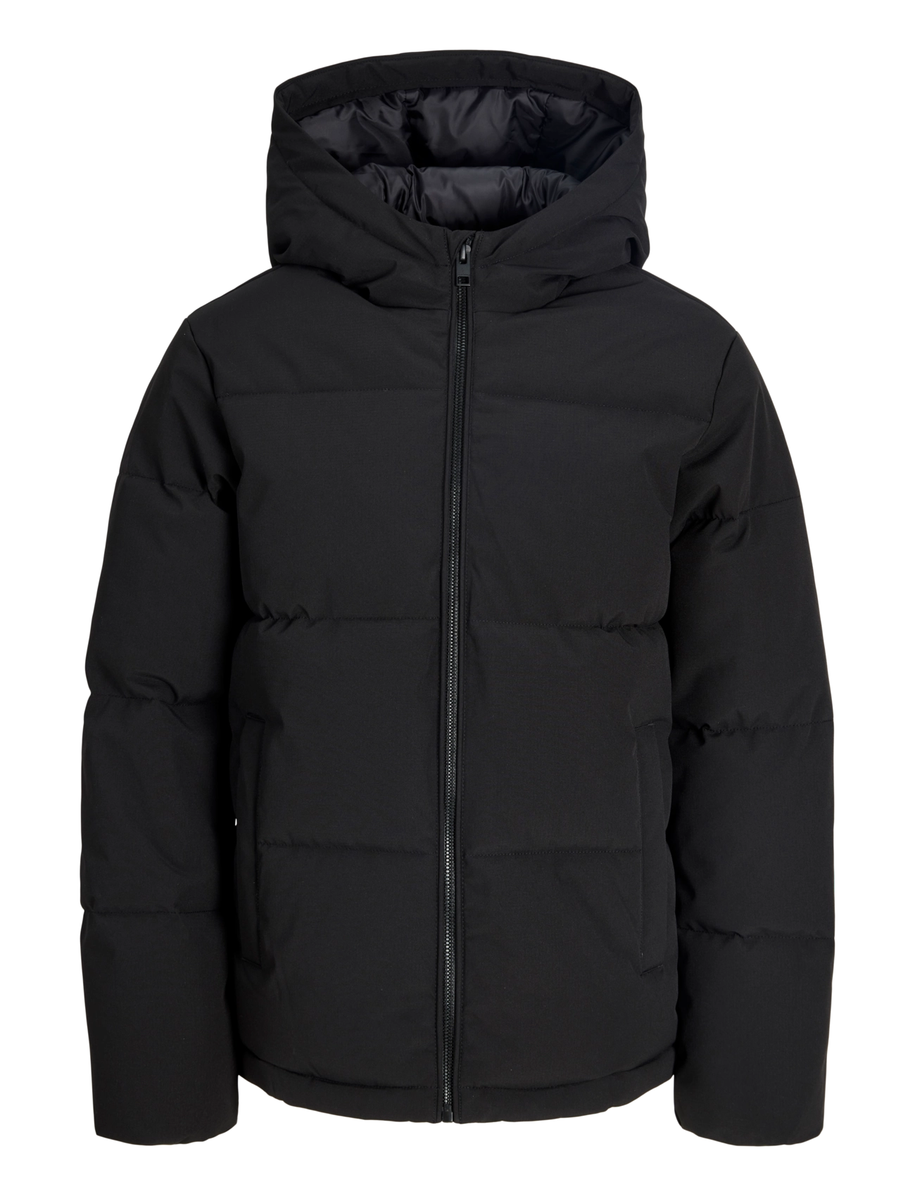 Jack & Jones JJGALAXY PUFFER JACKET JNR - Talvejoped - BLACK / black