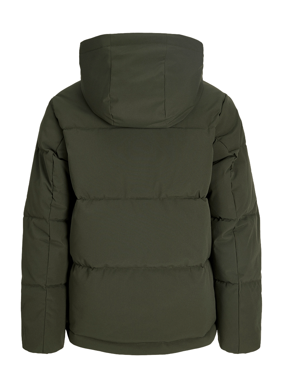 Jack & Jones - JJGALAXY PUFFER JACKET JNR - daunen- und steppjacken - rosin - 1