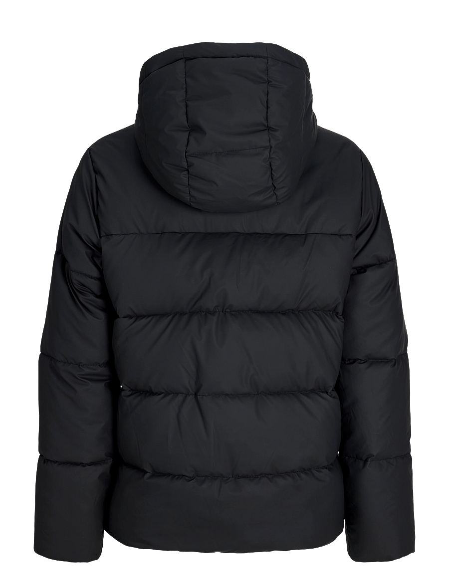 Jack & Jones - JCOFUSION PU PUFFER JACKET JNR - thermo-jacken - black - 2
