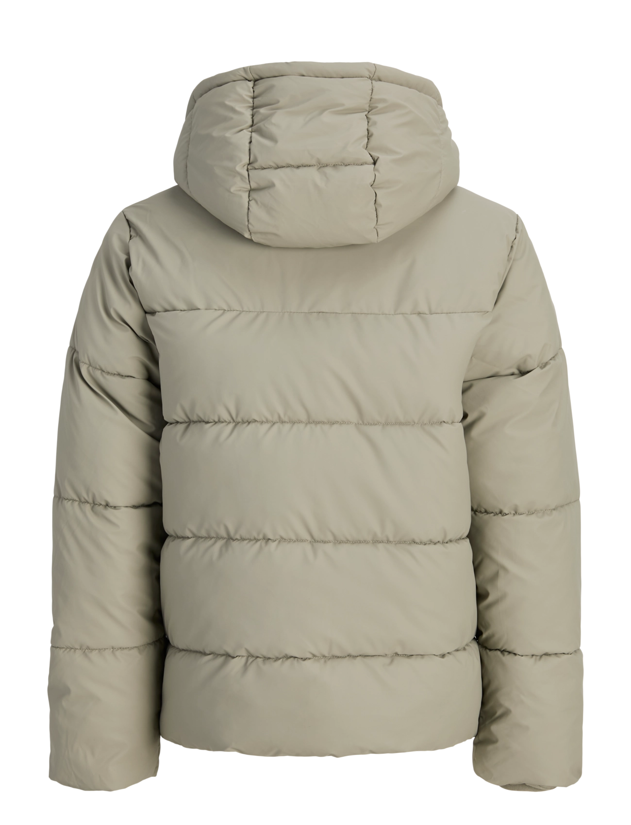 Jack & Jones - JCOFUSION PU PUFFER JACKET JNR - termojakker - dusty olive - 1