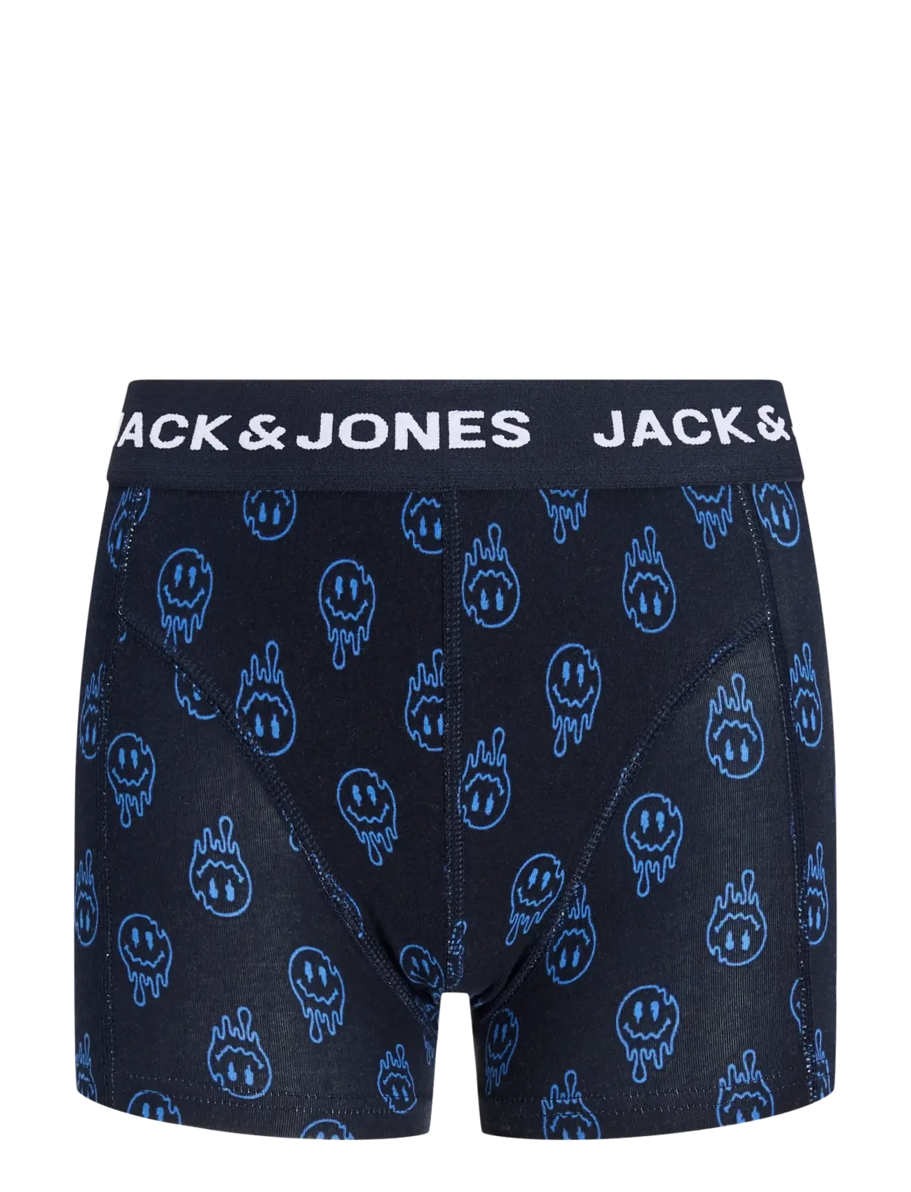 Jack & Jones - JACDALE SMILEY TRUNKS 3 PACK JNR - unterhosen - black - 2
