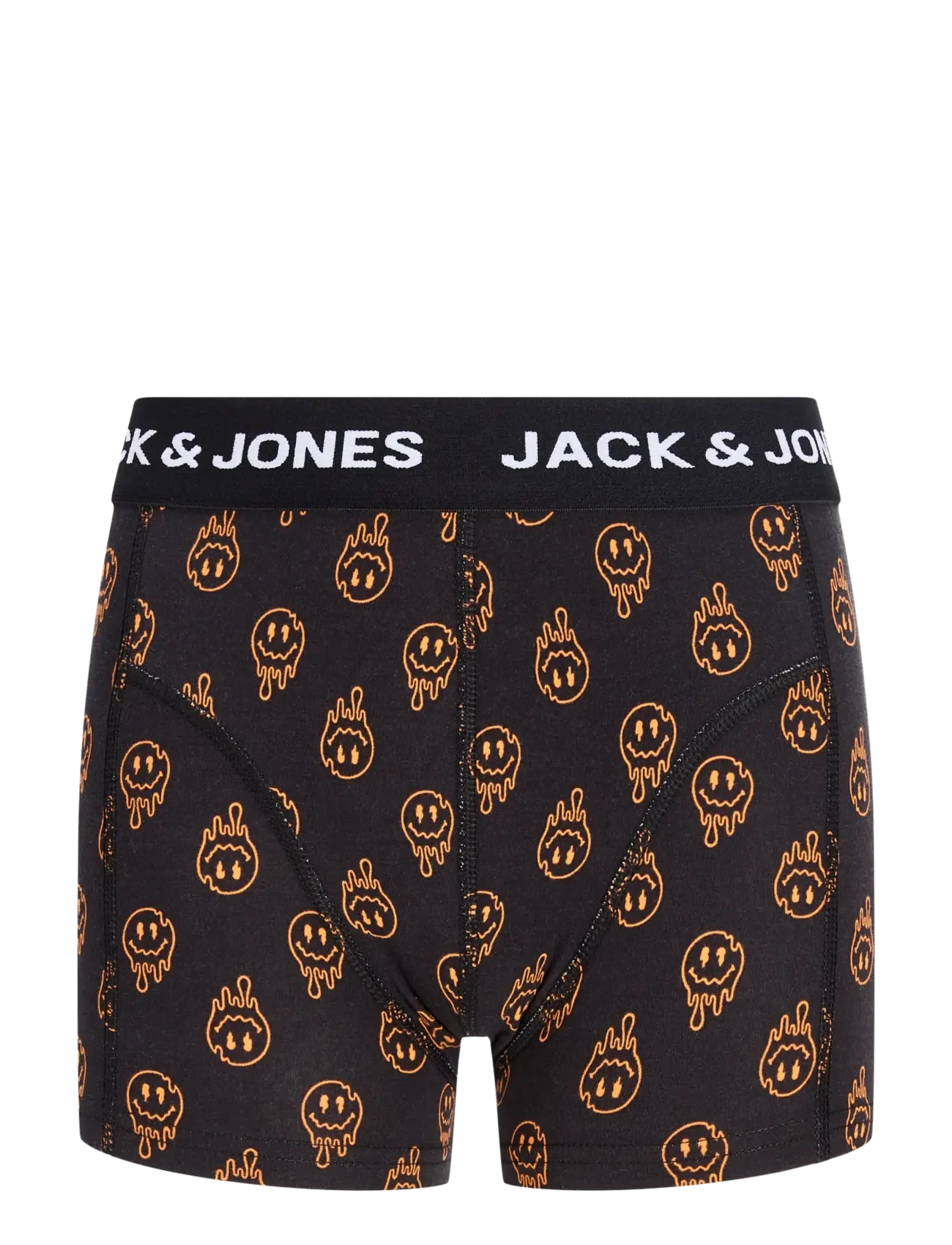 Jack & Jones - JACDALE SMILEY TRUNKS 3 PACK JNR - unterhosen - black - 3