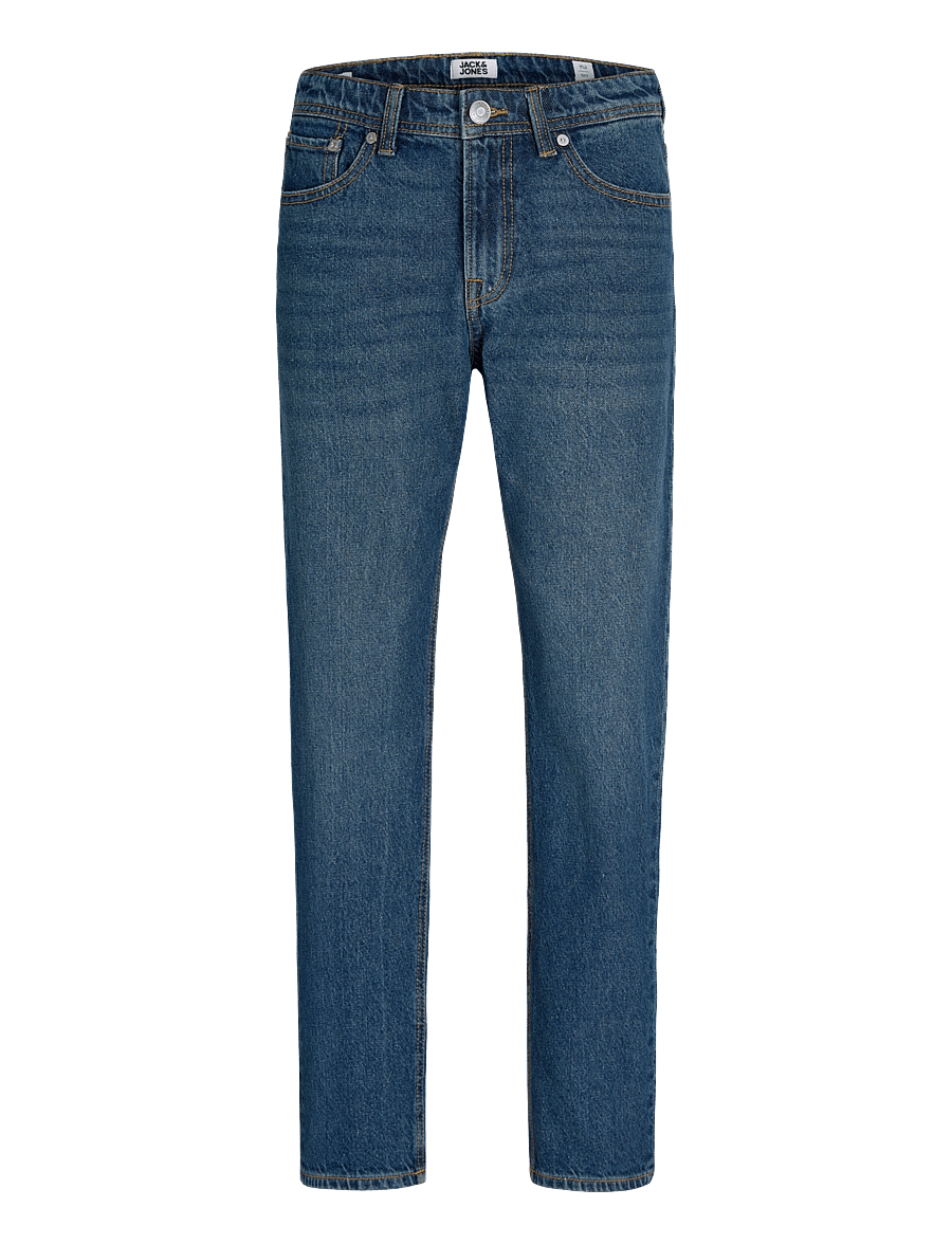 Jack & Jones - JJICHRIS JJCREW AT 163 SN JNR - vaba lõikega teksad - blue denim - 0