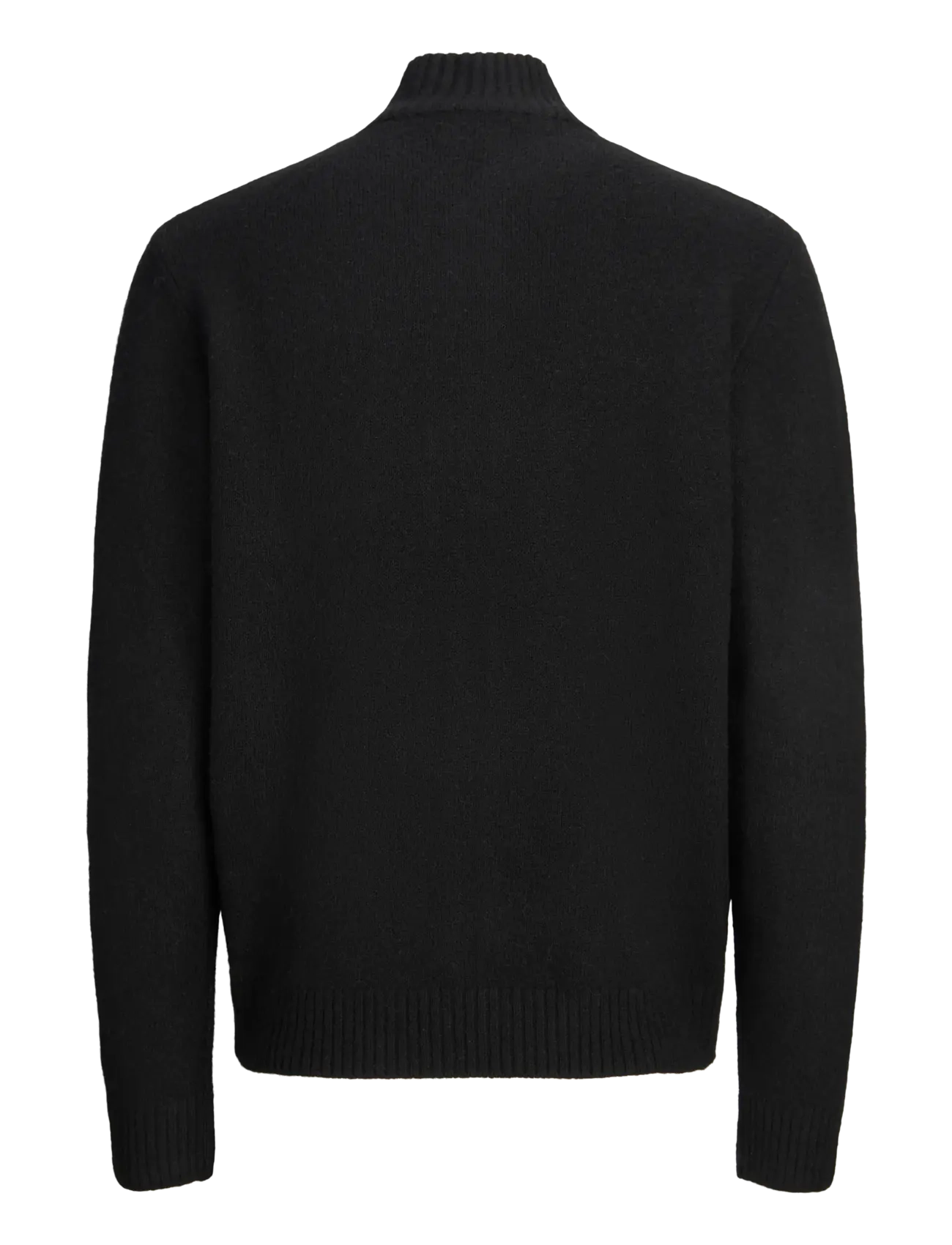 Jack & Jones - JJSOHO OLLIE KNIT HIGH NECK ZIP CA JNR - black - 1