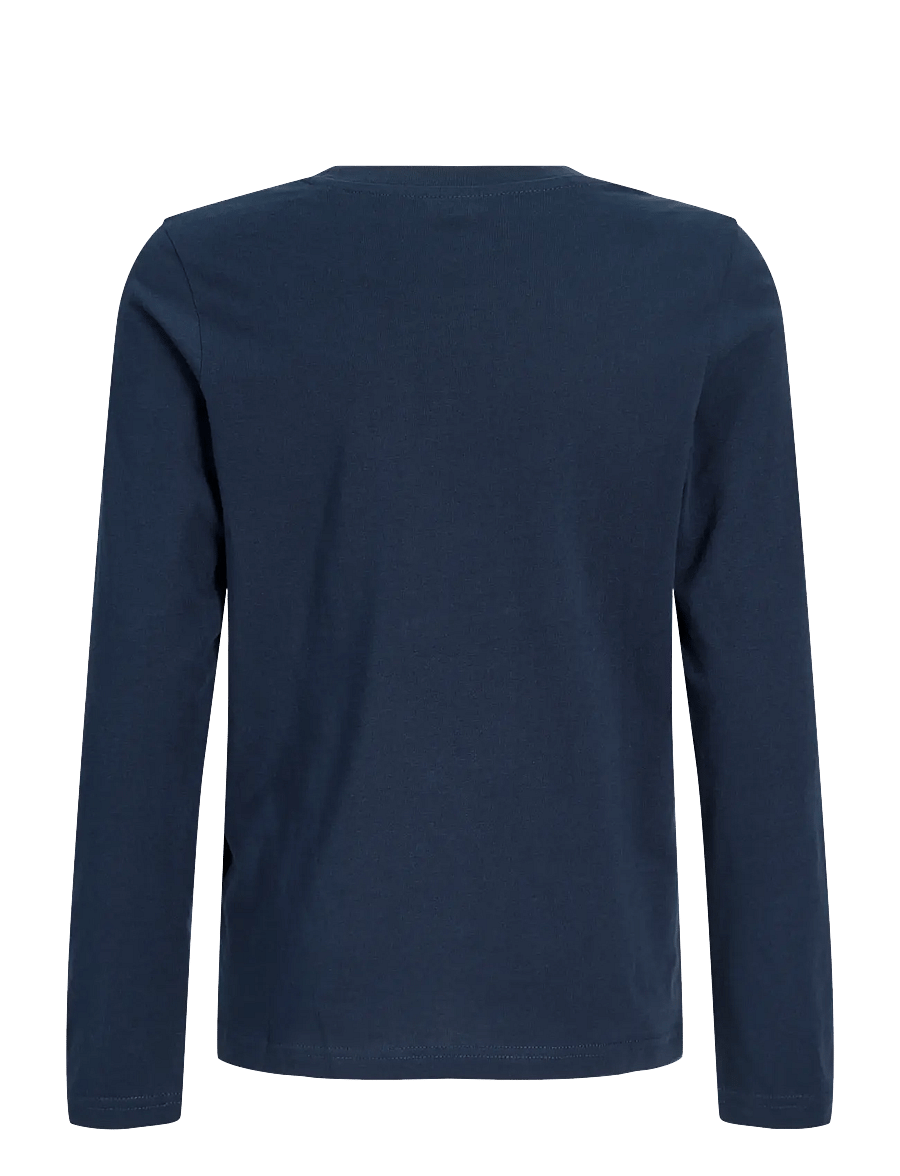 Jack & Jones - JJTOM TEE LS CREW NECK JNR - pikkade varrukatega t-särgid - navy blazer - 2