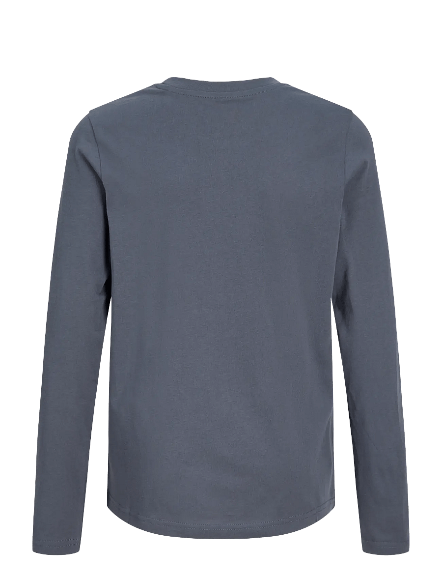 Jack & Jones - JJTOM TEE LS CREW NECK JNR - pikkade varrukatega t-särgid - turbulence - 2