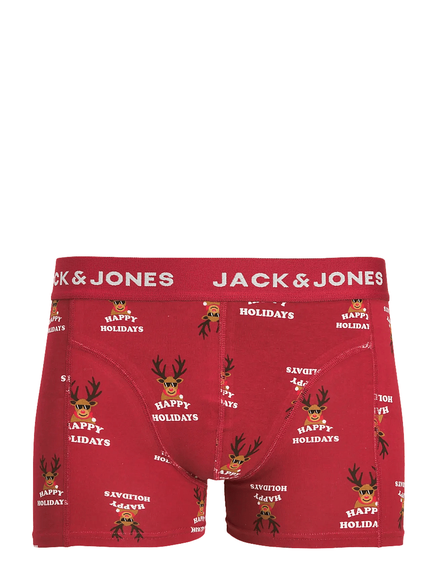 Jack & Jones - JACHAPPY HOLIDAYS GIFTBOX JNR - rio red - 1