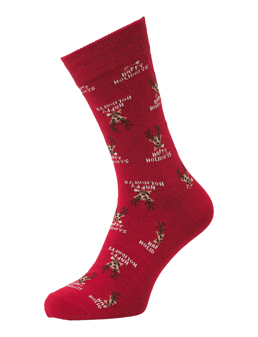 Jack & Jones - JACHAPPY HOLIDAYS GIFTBOX JNR - rio red - 2