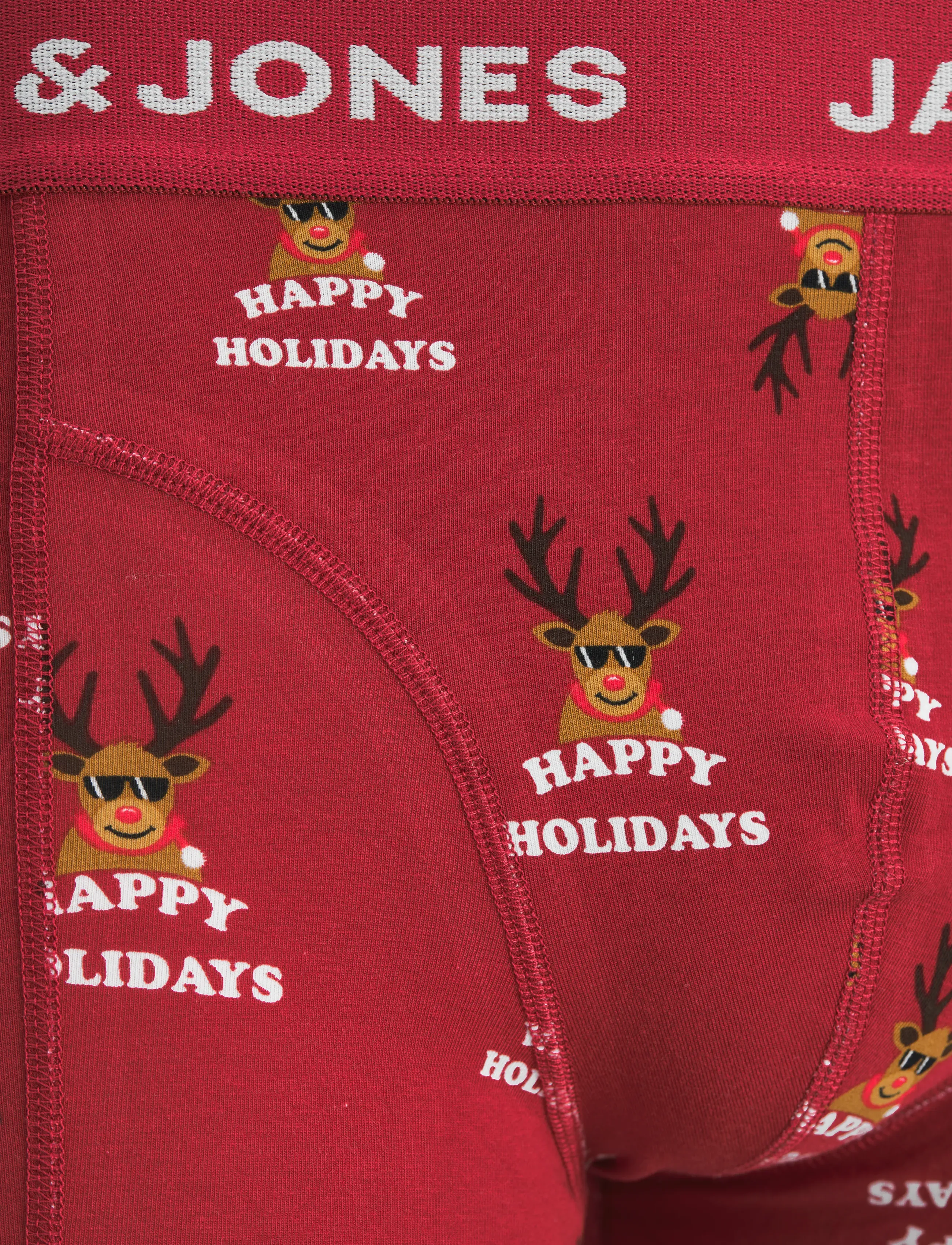 Jack & Jones - JACHAPPY HOLIDAYS GIFTBOX JNR - rio red - 4