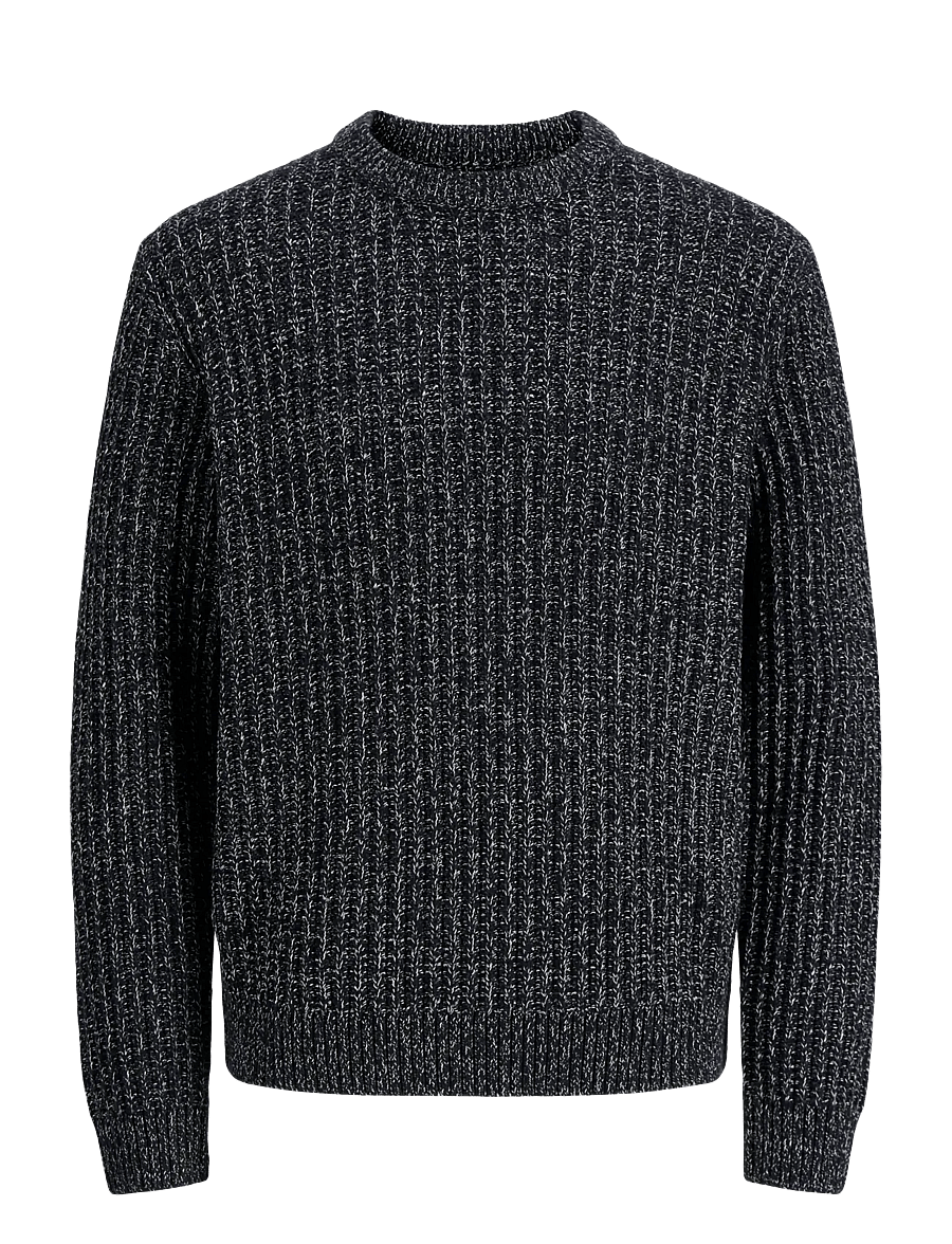 Jack & Jones - JJJAXON KNIT CREW NECK JNR - trøjer - sky captain - 0