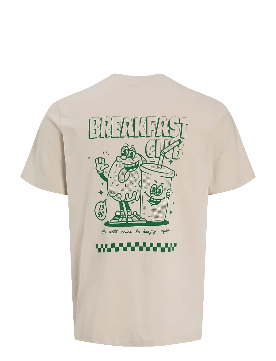 Jack & Jones - JJBREWY TEE SS CREW NECK JNR - moonbeam - 2