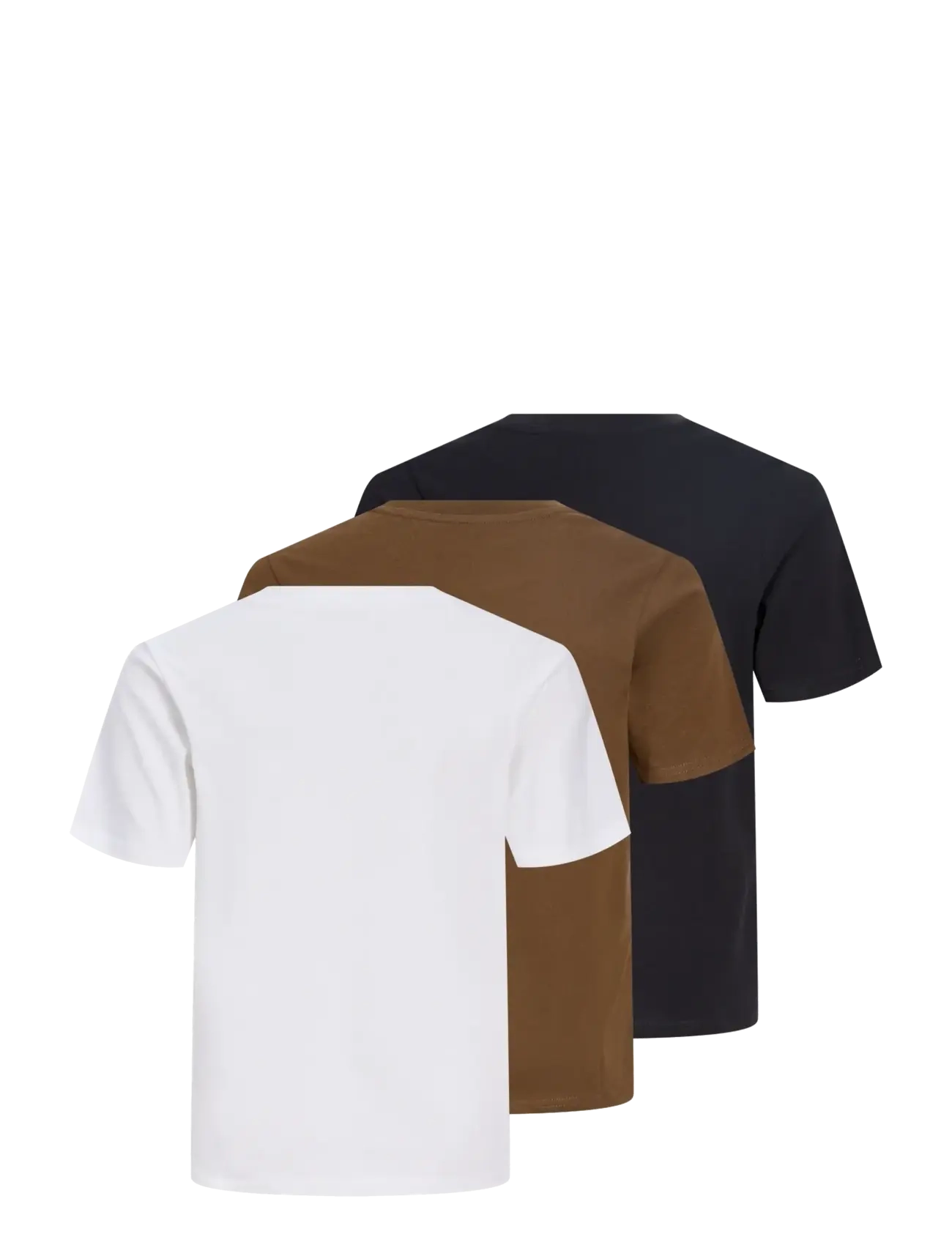 Jack & Jones - JJAERO TEE SS CREW NECK 3PK MP JNR - black - 2