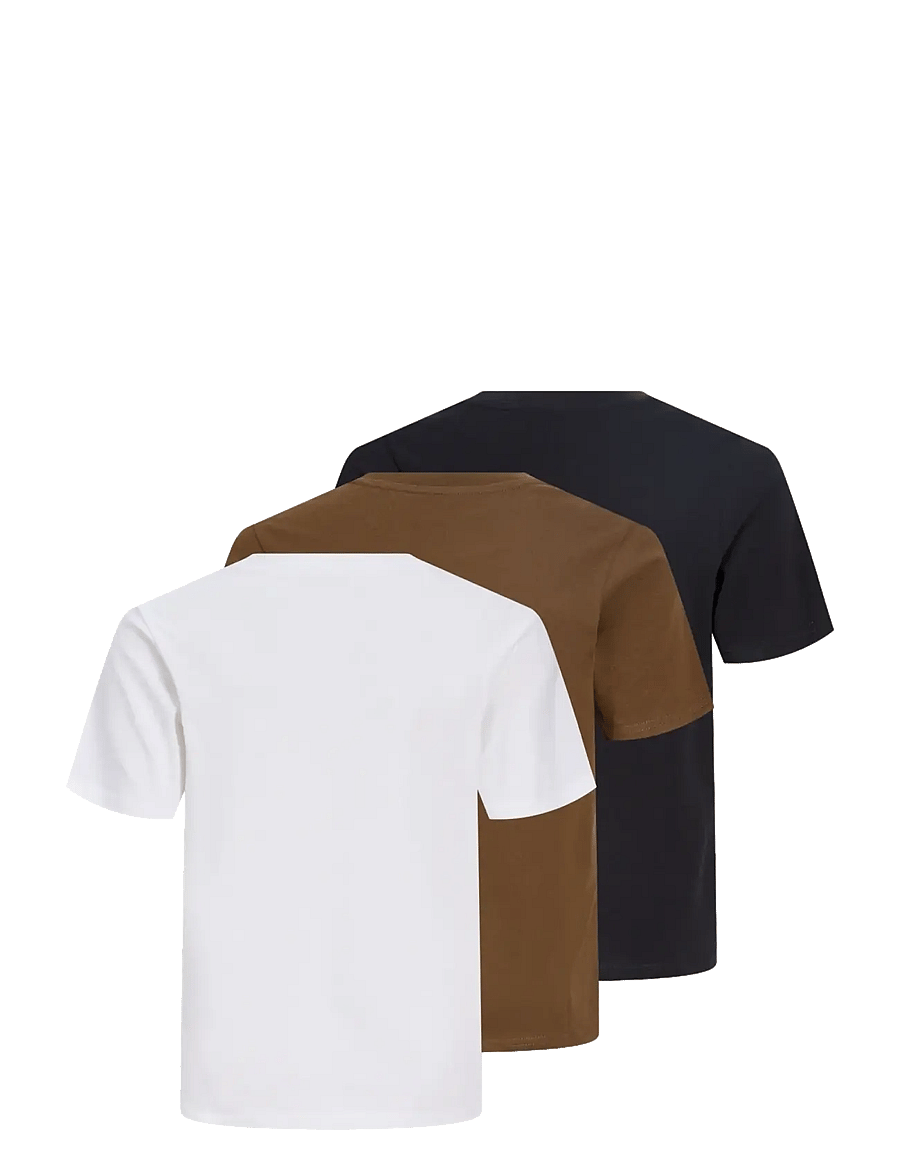 Jack & Jones - JJAERO TEE SS CREW NECK 3PK MP JNR - black - 2