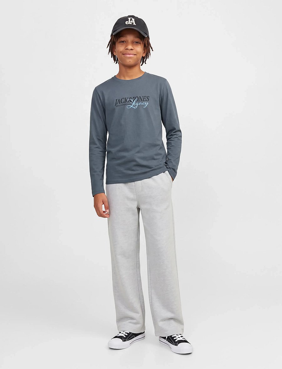 Jack & Jones - JJJADE TEE LS CREW NECK 2PK MP JNR - navy blazer - 4