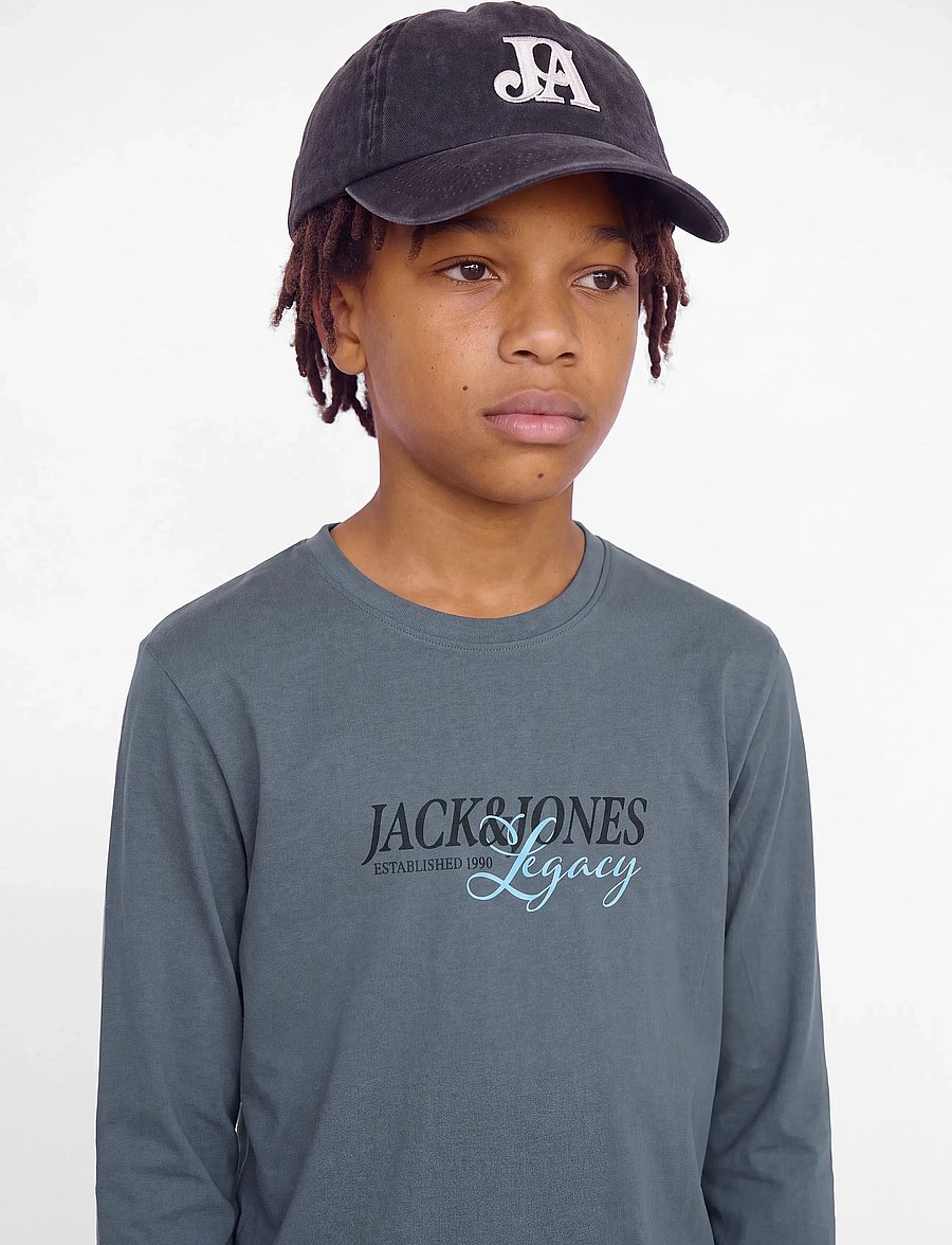 Jack & Jones - JJJADE TEE LS CREW NECK 2PK MP JNR - navy blazer - 5