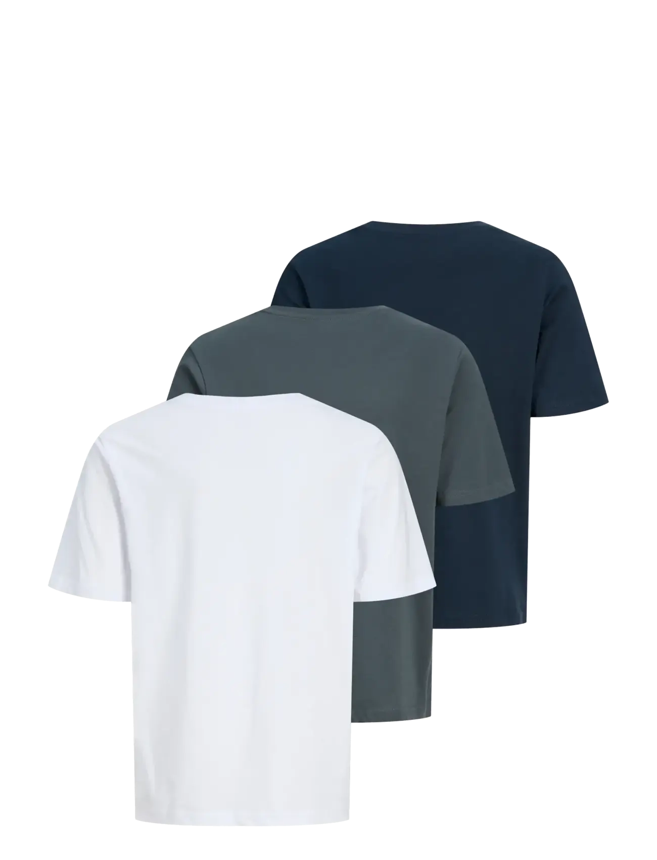 Jack & Jones - JJJADE TEE SS CREW NECK 3PK MP JNR - einkaufen nach alter von - turbulence - 1