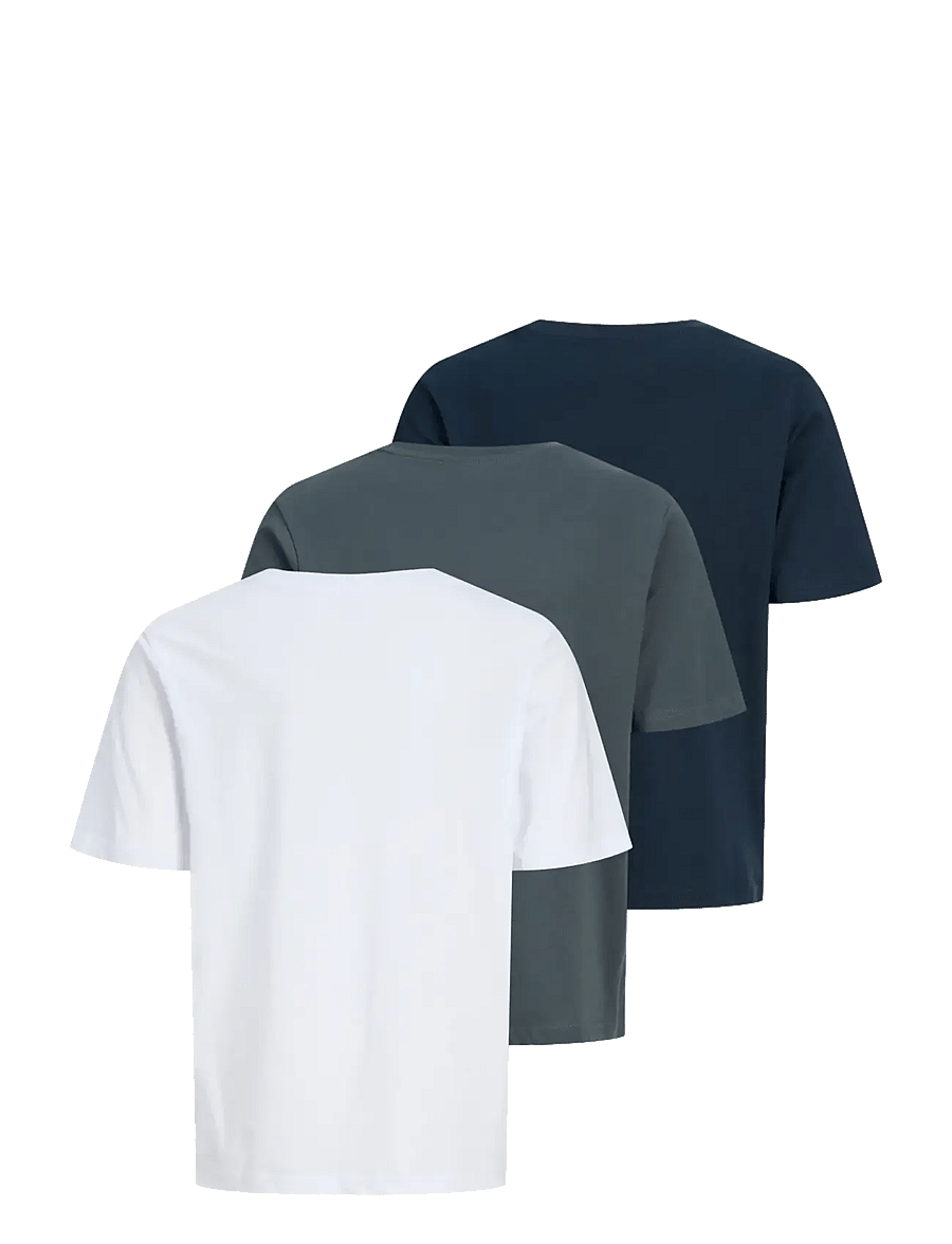 Jack & Jones - JJJADE TEE SS CREW NECK 3PK MP JNR - einkaufen nach alter von - turbulence - 1