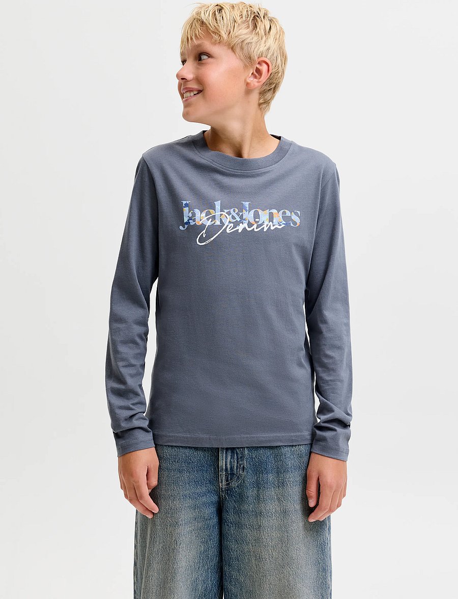 Jack & Jones - JJTOM TEE LS CREW NECK 2PK MP JNR - langärmelig - navy blazer - 0
