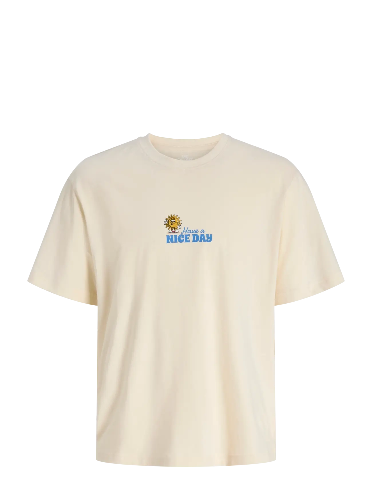 Jack & Jones - JORCARTOON GRAPHIC TEE SS CN TG JNR - kurzärmelige - antique white - 1