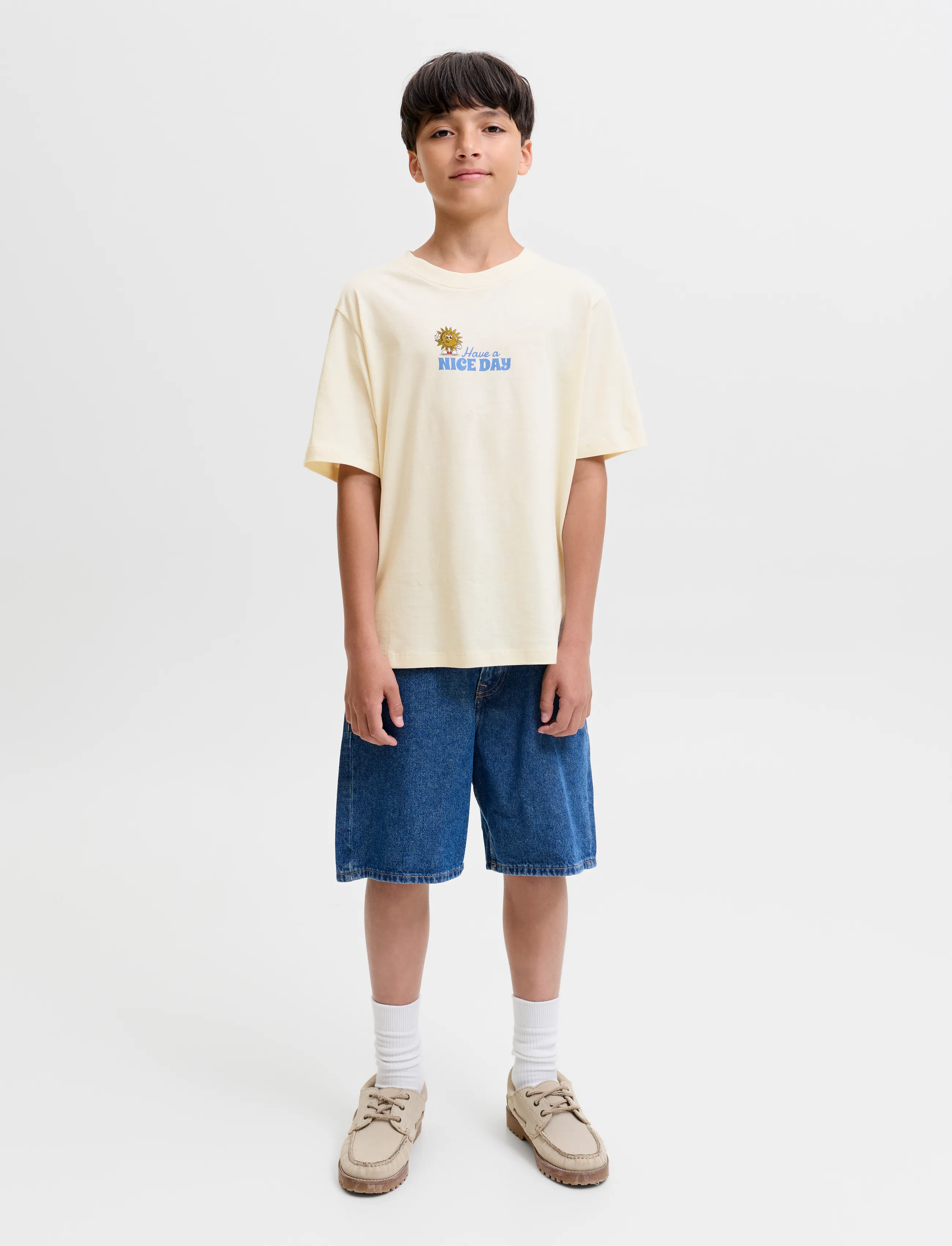 Jack & Jones - JORCARTOON GRAPHIC TEE SS CN TG JNR - kurzärmelige - antique white - 4