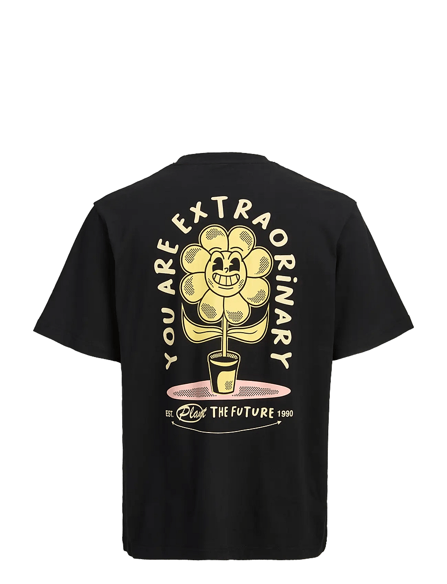 Jack & Jones - JORCARTOON GRAPHIC TEE SS CN TG JNR - lühikeste varrukatega t-särgid - black - 2