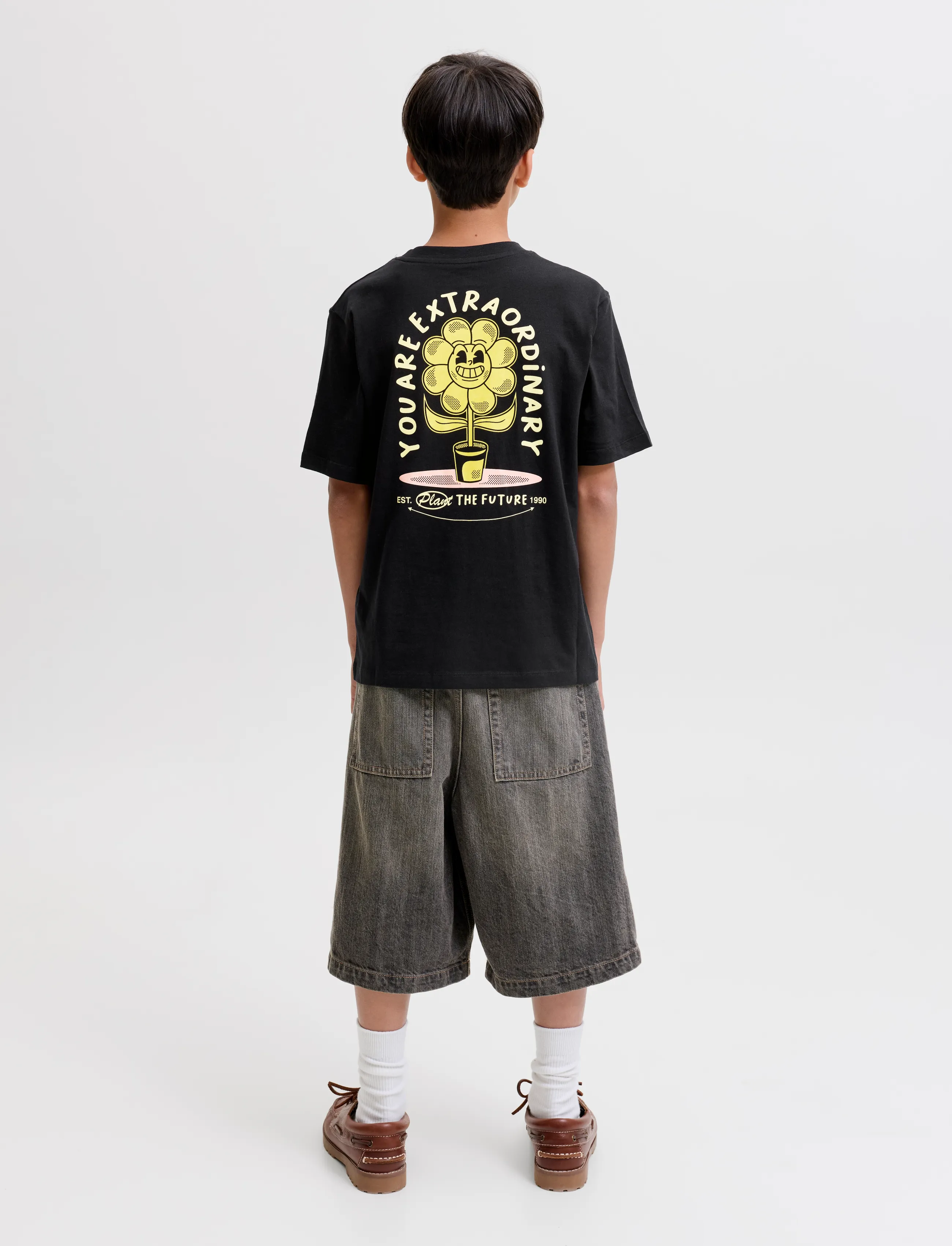 Jack & Jones - JORCARTOON GRAPHIC TEE SS CN TG JNR - lühikeste varrukatega t-särgid - black - 3