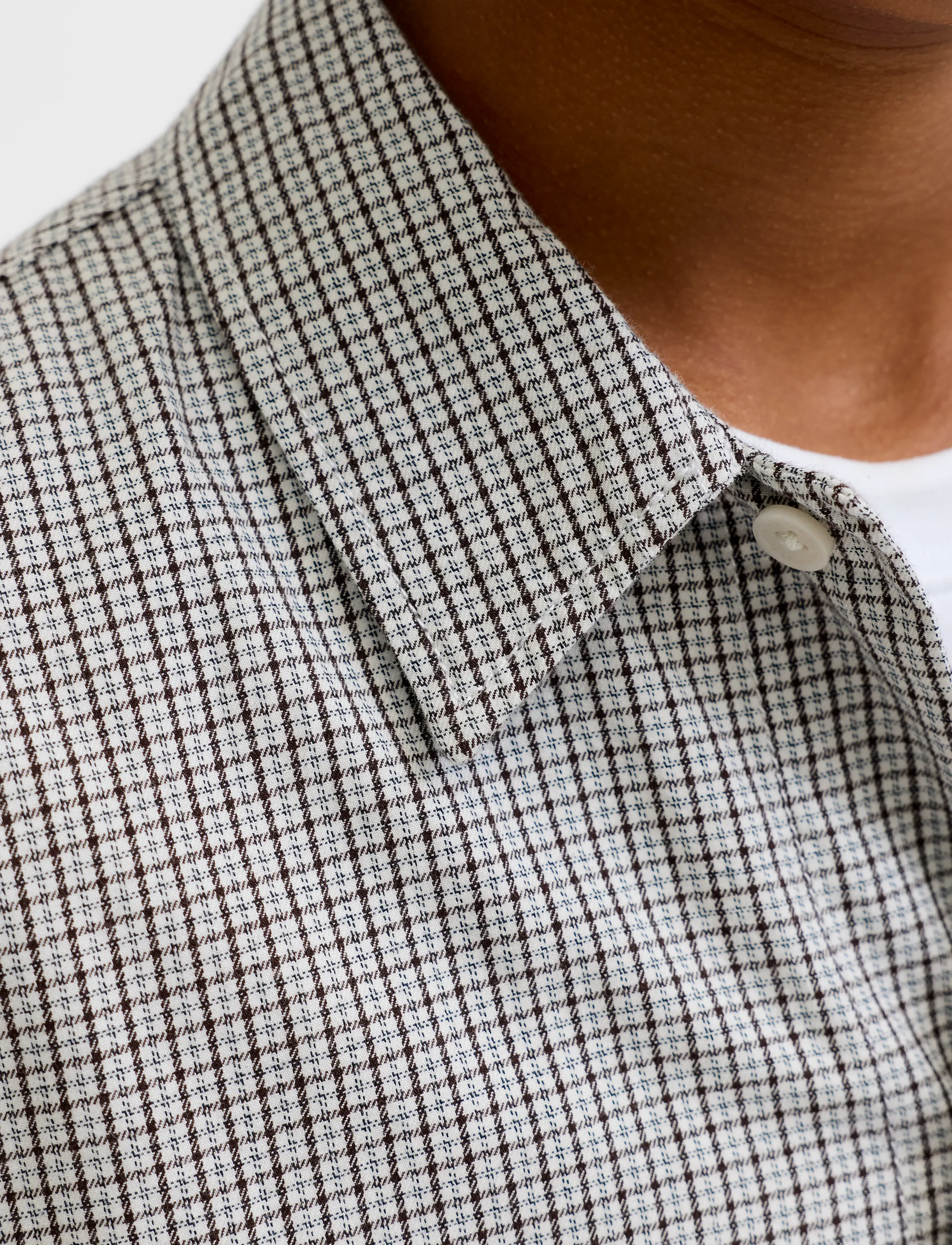 Jack & Jones - JORSAVONA AUSTIN SHIRT SS STYD SS26 JNR - chemises à manches courtes - asphalt - 5