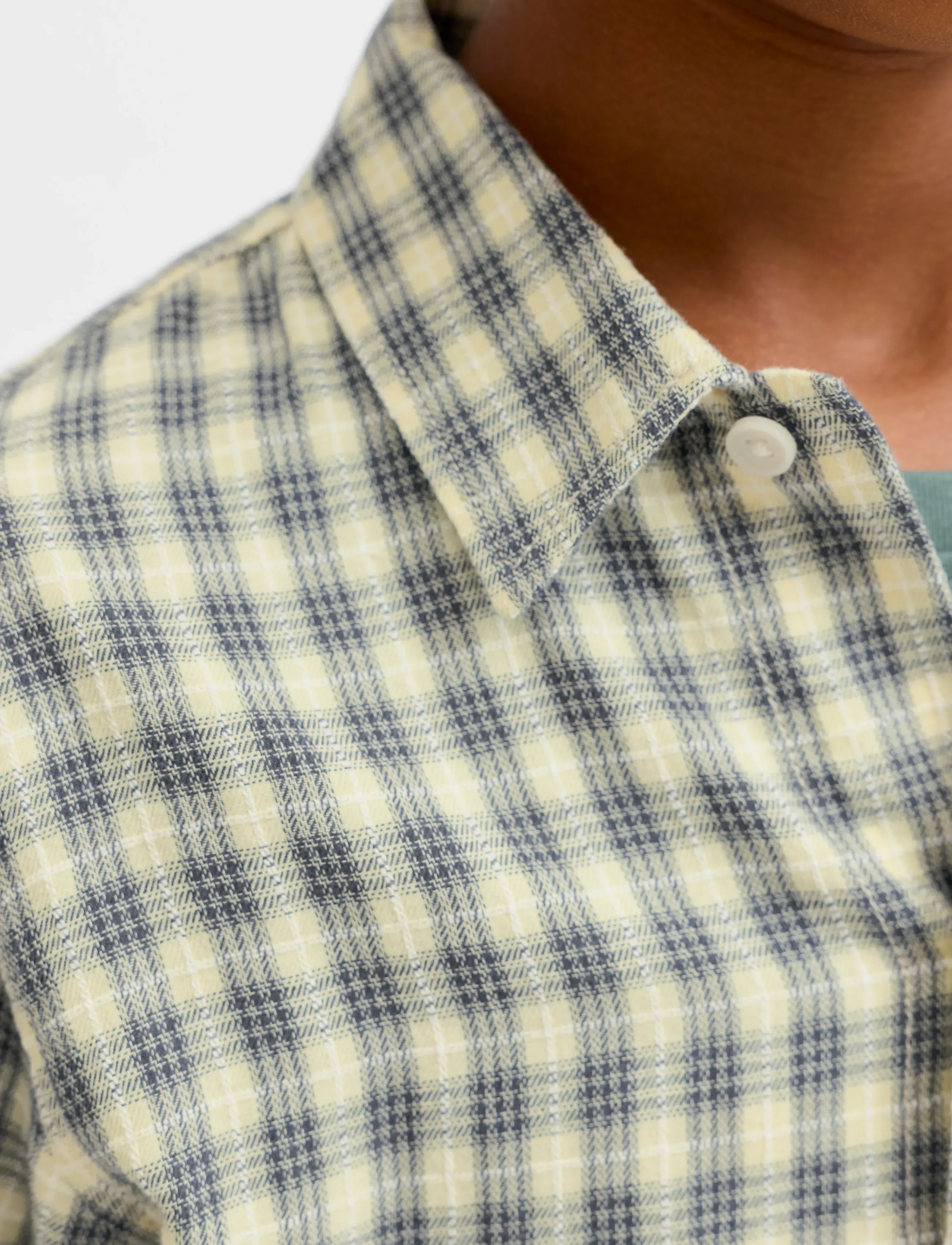 Jack & Jones - JORSAVONA AUSTIN DOBBY SHIRT LS STYD JNR - chemises à manches longues - odyssey gray - 5