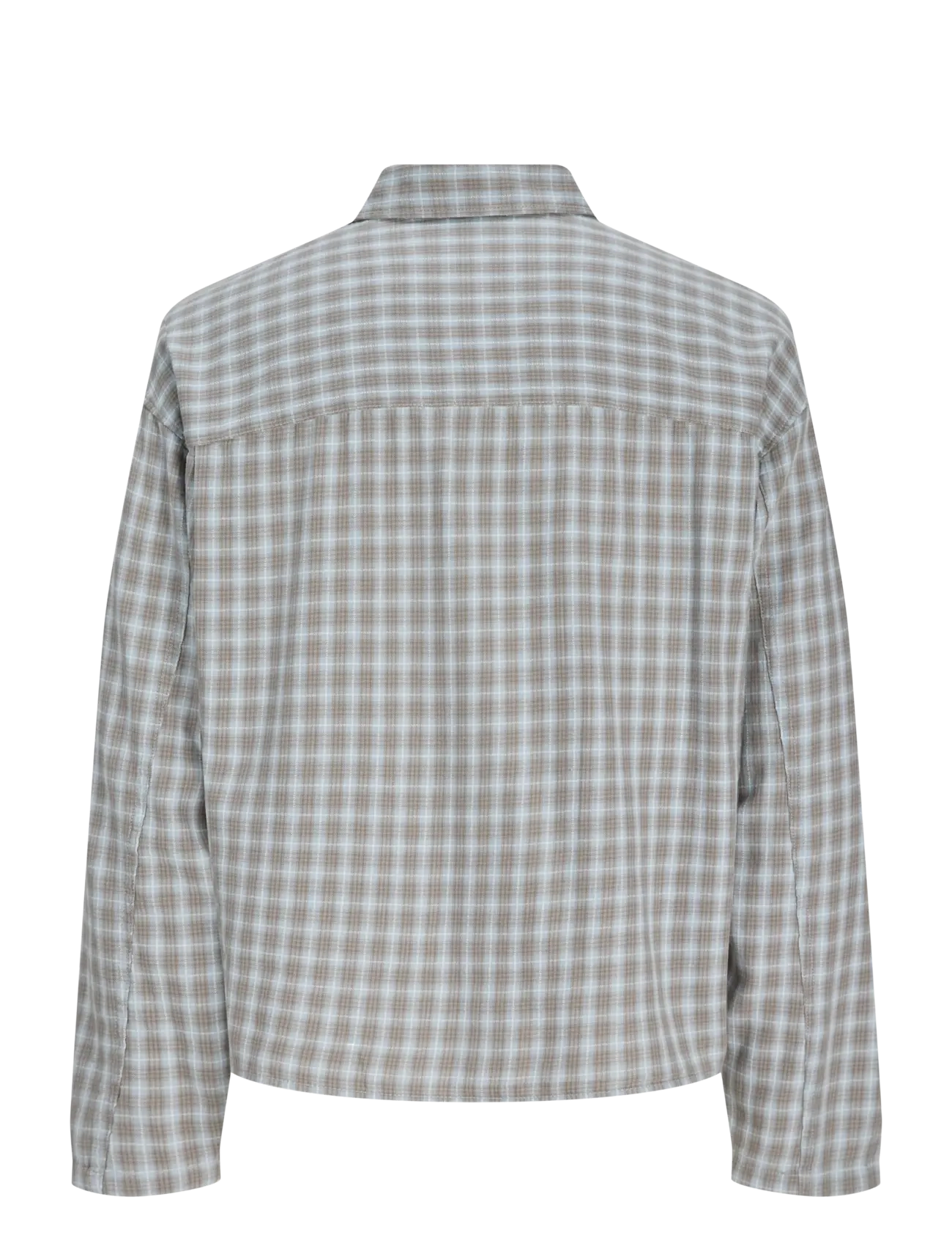 Jack & Jones - JORSAVONA AUSTIN DOBBY SHIRT LS STYD JNR - pikkade varrukatega särgid - vintage khaki - 1