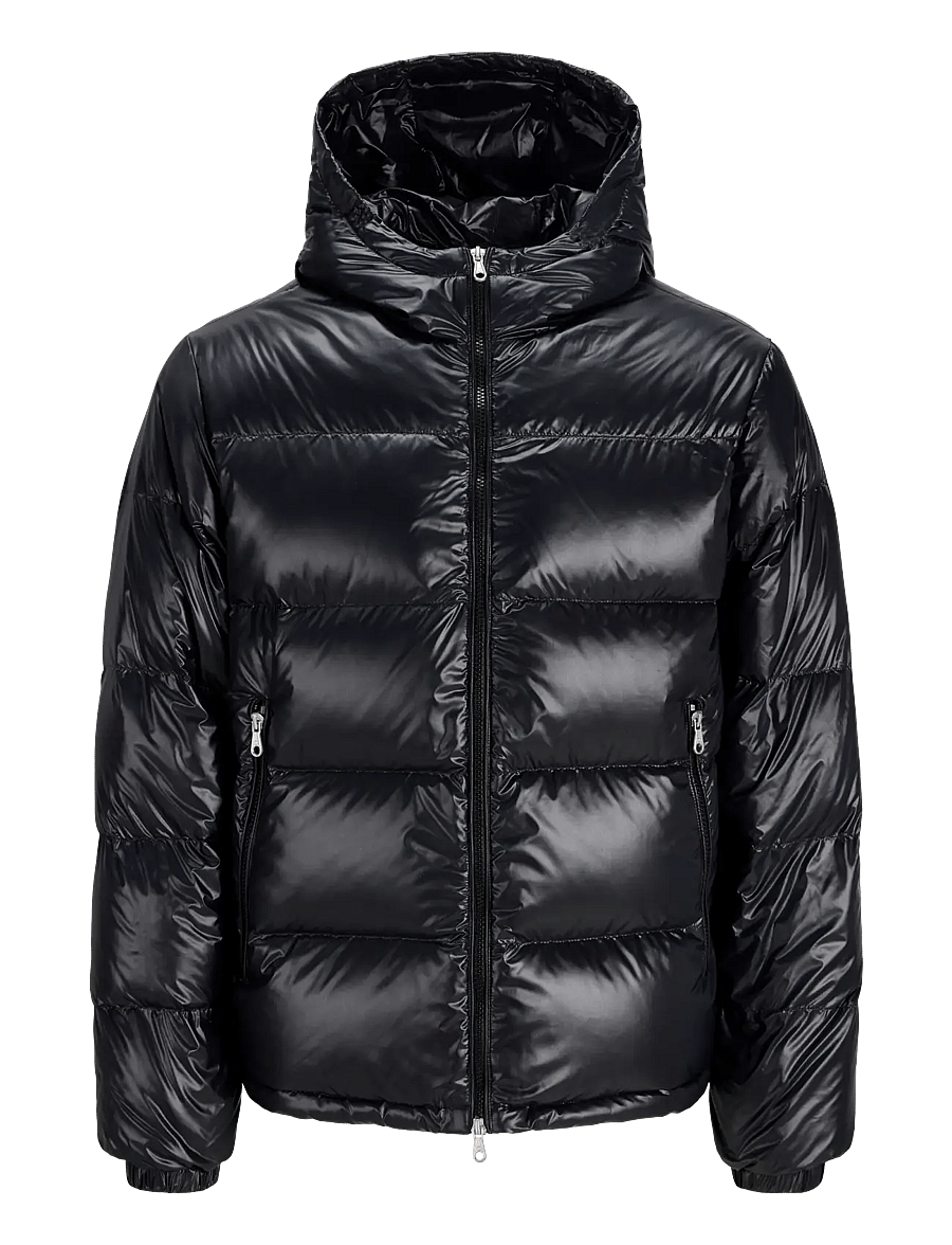 Jack & Jones - JCOCLUB SHINY PUFFER JACKET JNR - dunjackor & fodrade jackor - black - 0