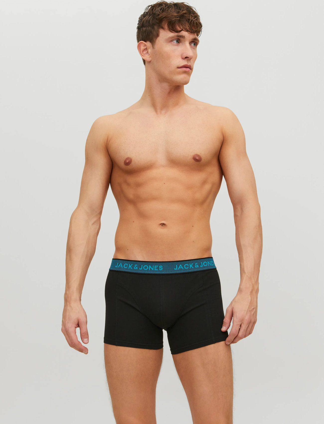 Jack & Jones Jacwaistband Trunks 3 Pack Noos - - S 1